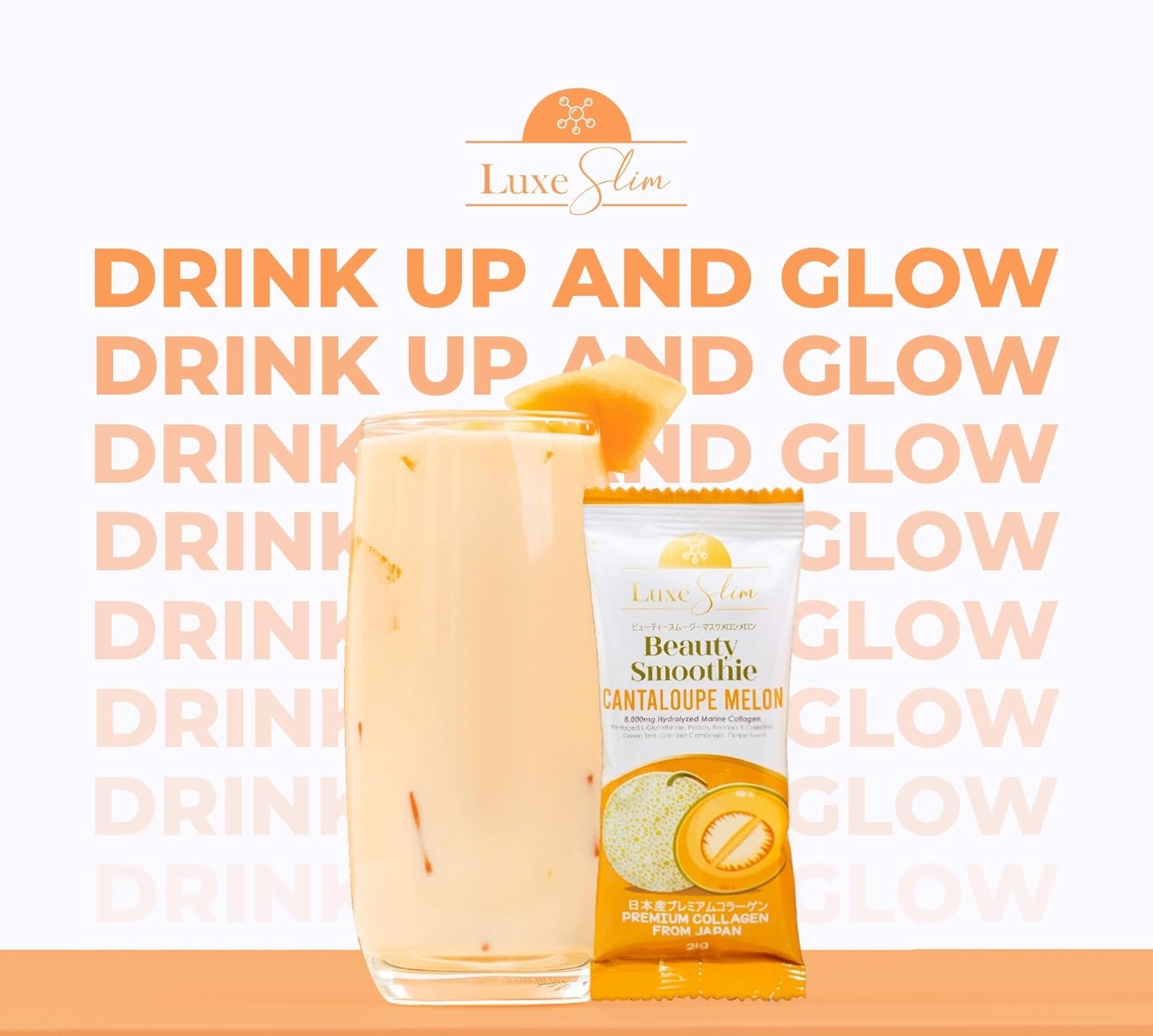 Half Kilo Canister Cantaloupe Melon Beauty Drink (1 Jar)
