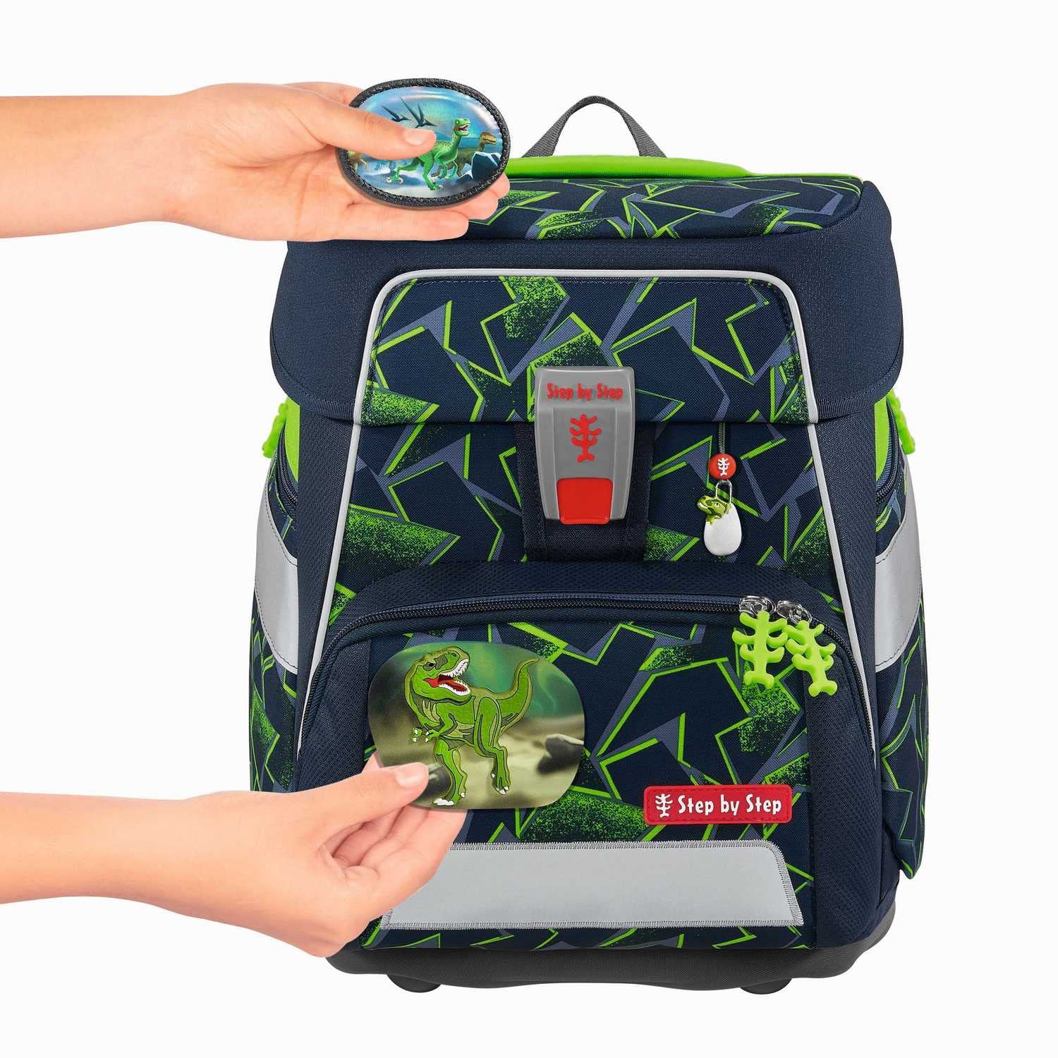 Step by Step SPACE - Set zaino per la scuola, 5 pezzi