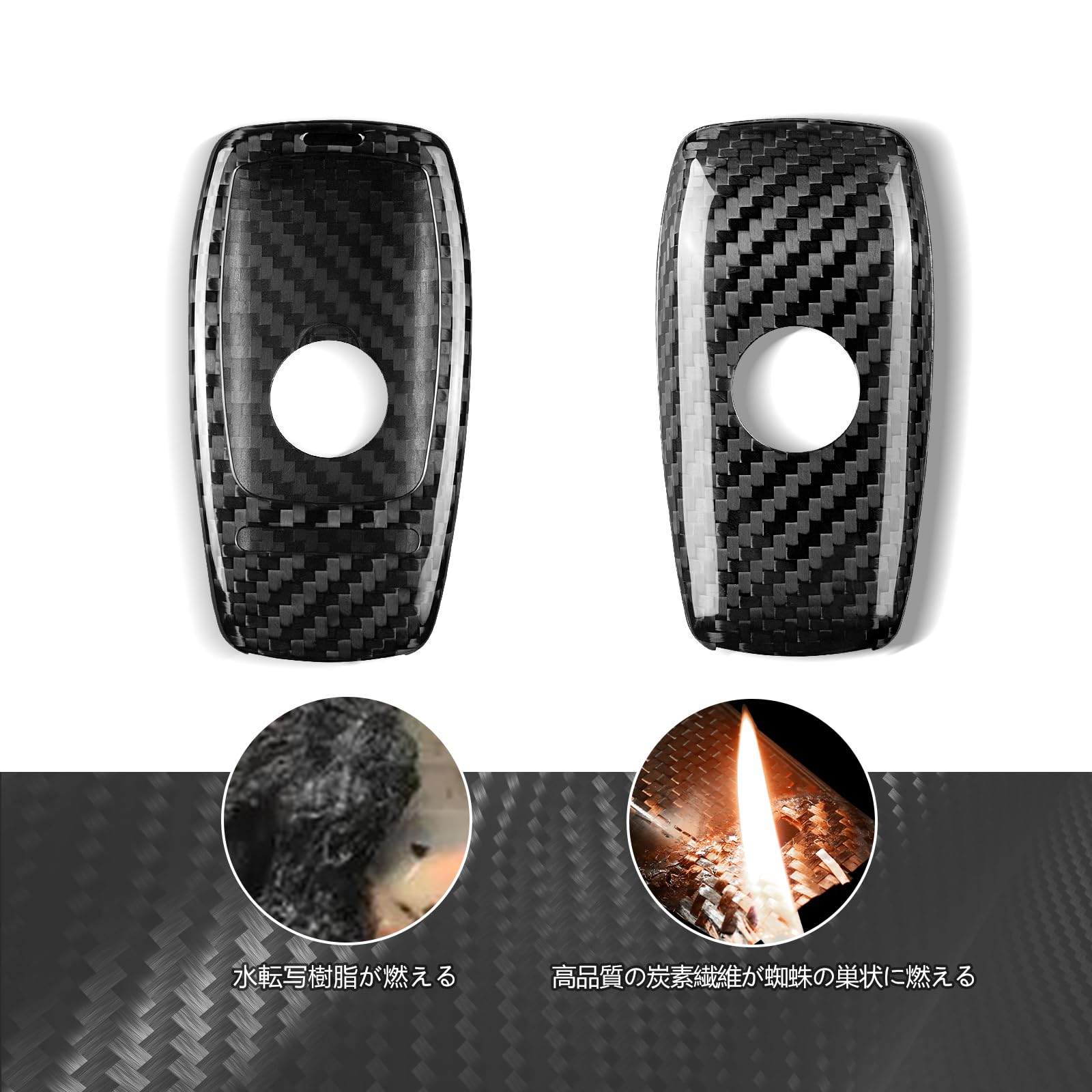 Amazon.co.jp: [T-carbon] カーボンファイバー製キーケースに適合する