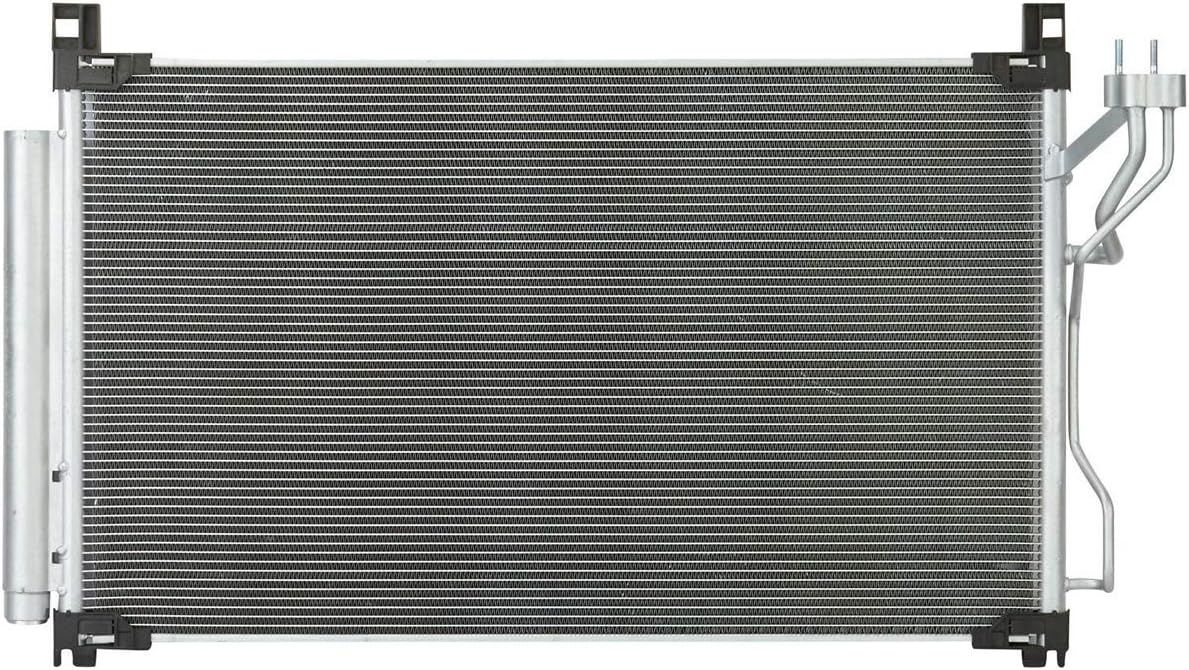 Sunbelt Air Conditioning A/C Condenser Compatible with Hyundai Sonata 2015-2017 2.4L, 1.6L 4445 OE# 97606C2000