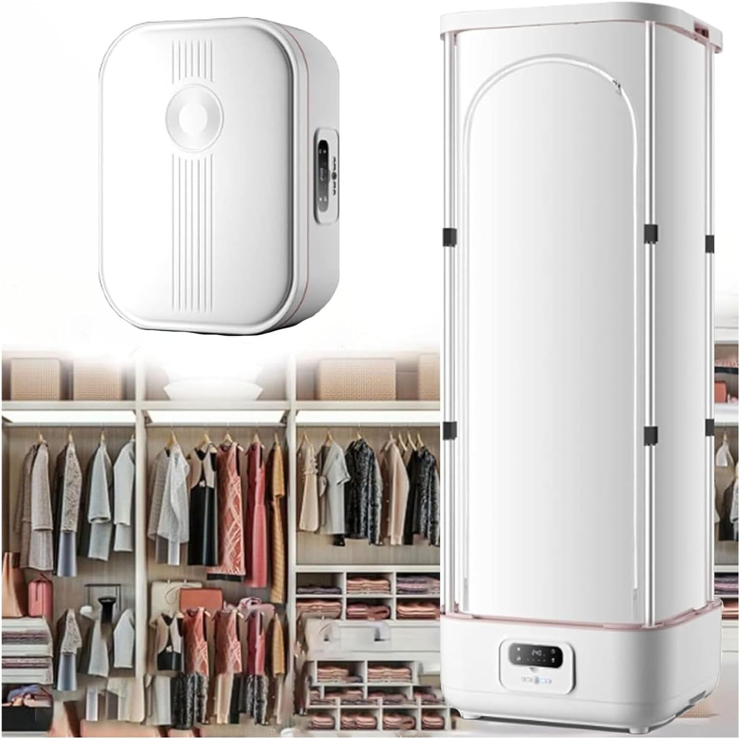 Automatic Ironing Machine, Clothes Dryer, Steam Drying Machine, Portable, Domestic, Ironing and Folding Machine, Basic