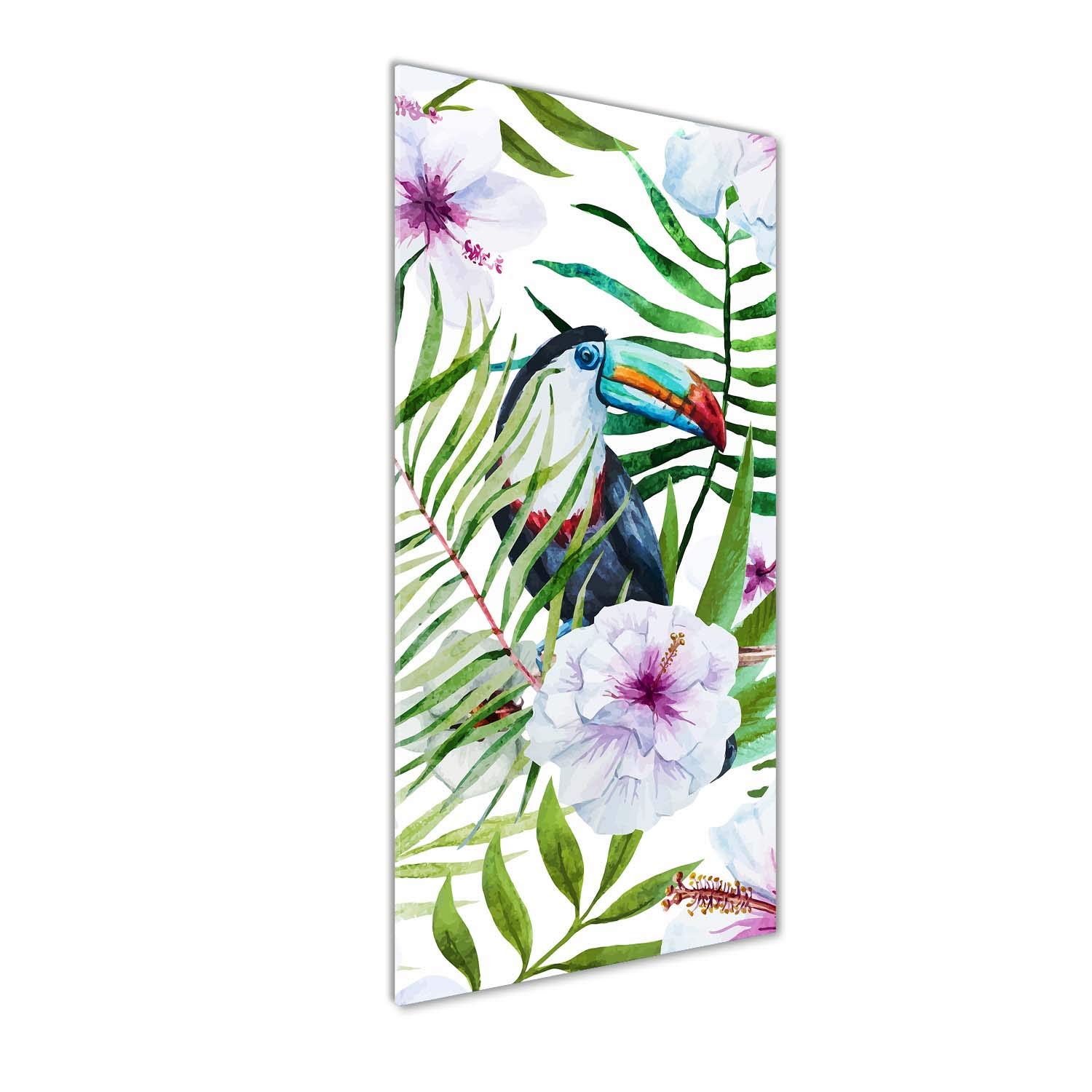 Déco mural derrière le plastique acrylique Tulup 50x125 au design premium