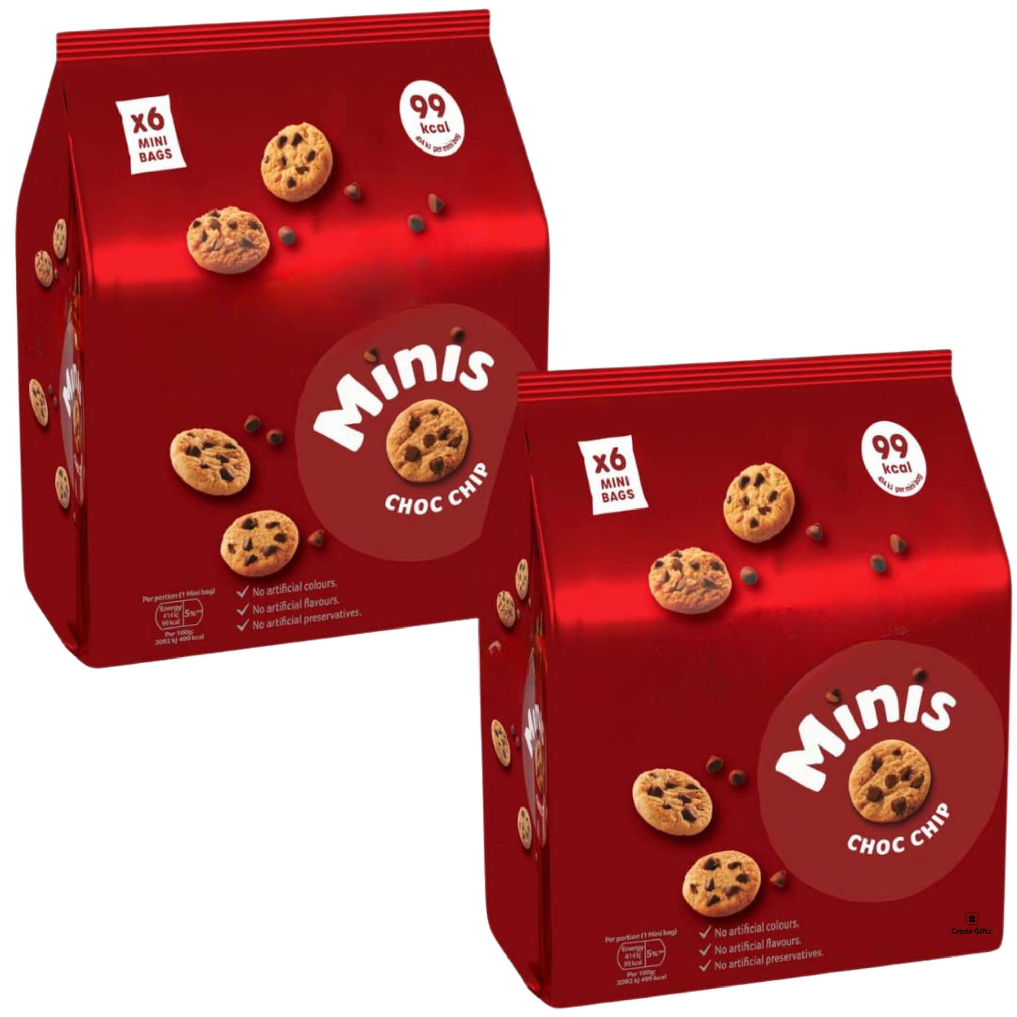 Chocolate Cookies Bundle With Maryland Minis Chocolate Chip Cookies 6x118.8g (2 Pack)