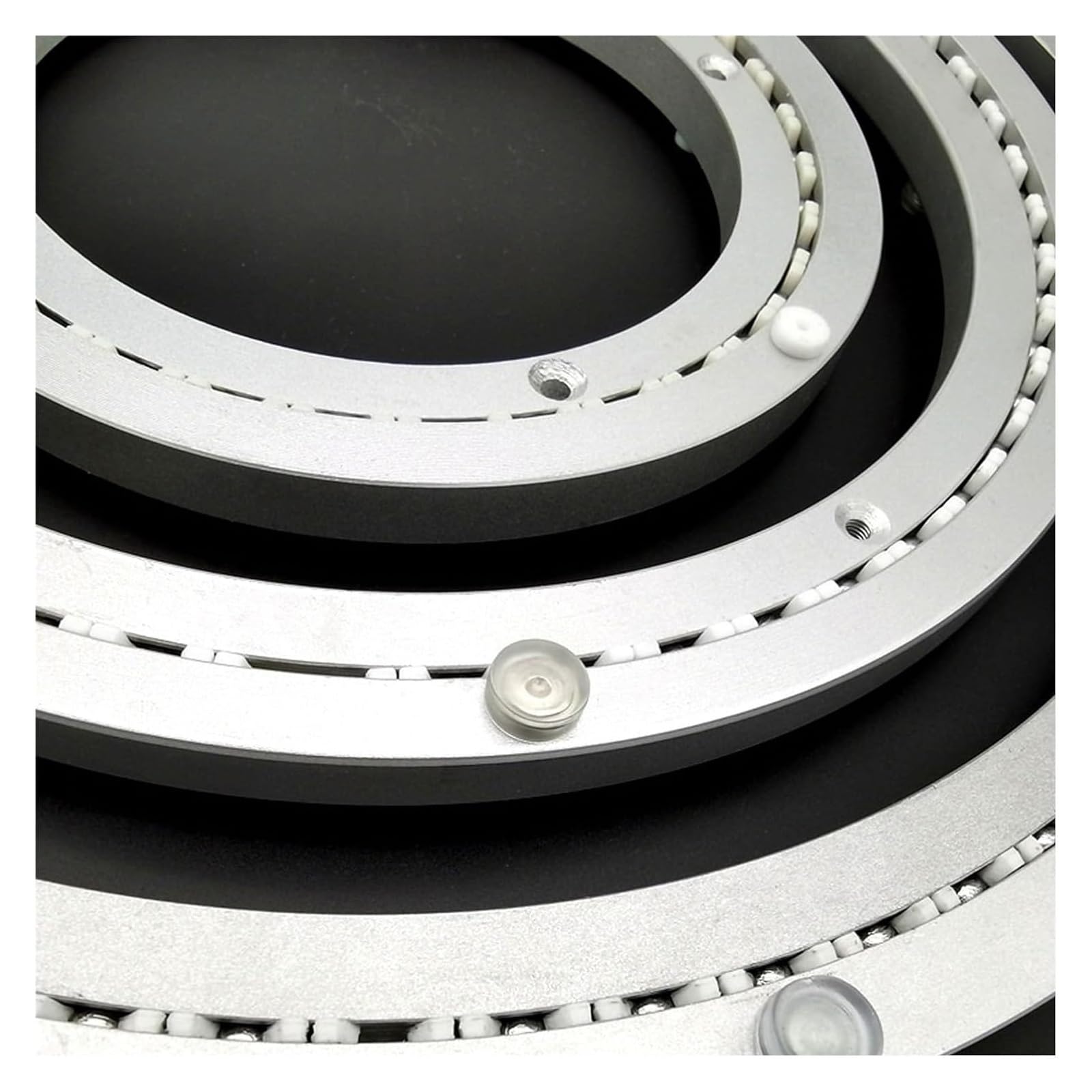 Rodamientos giratorios, Plato Giratorio de Aluminio Resistente, Placa giratoria 360(12 Inches (300mm))