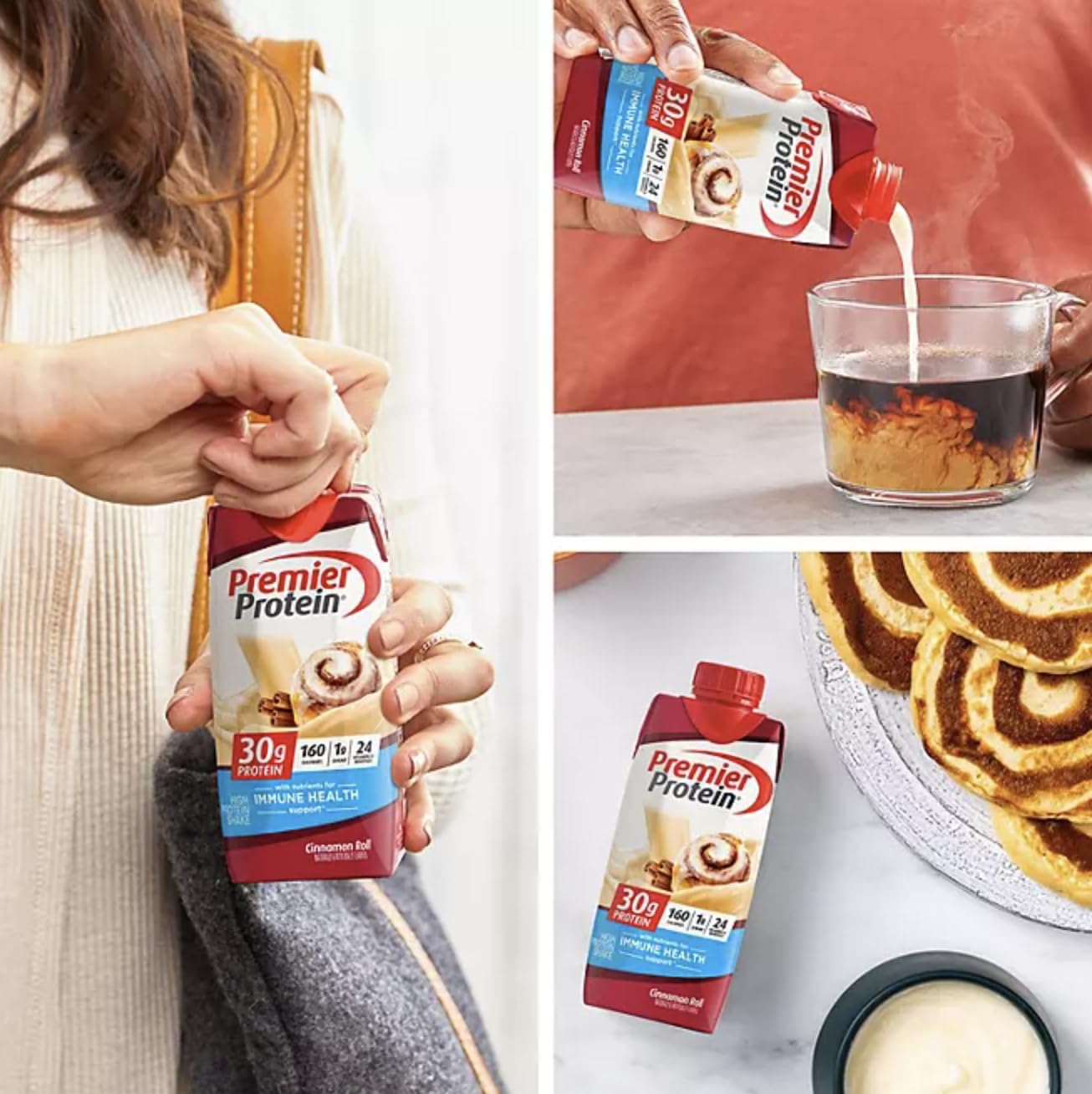 11.5oz Cinnamon Roll Protein Shake