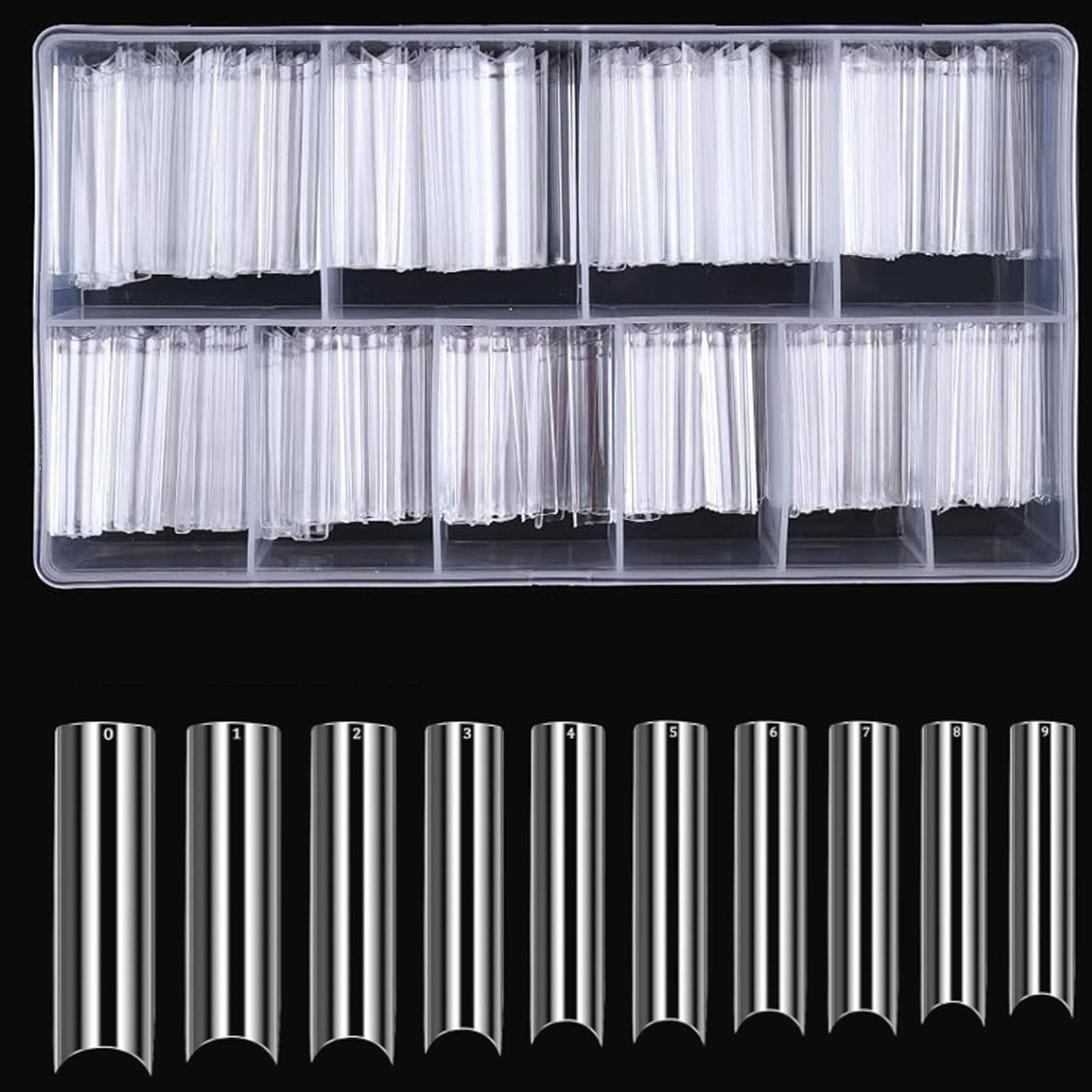 400Pcs XXL Extra Long Nail Tips