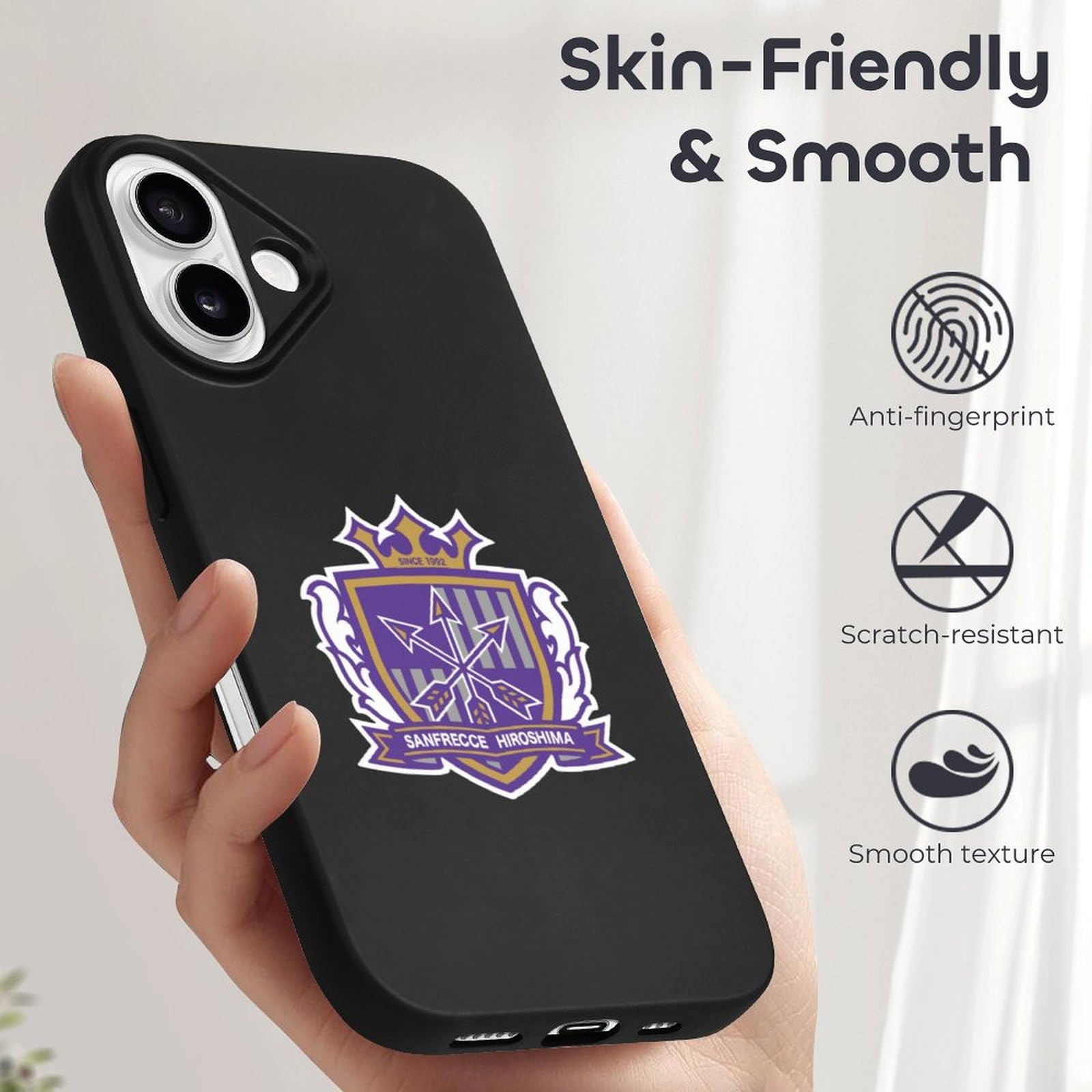 Amazon.co.jp: iPhone16ケース サンフレッチェ広島 アイフォン16ケース