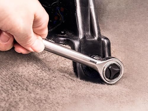 Miniatura 3 de ARKON Monta el pedestal de montaje del riel del asiento del coche o del camión - Compatible con doble T