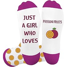 Gifts for Women Girl,Fruit Funny Socks - Christmas Birthday Fruit Gifts for Teen Girl Girlfriend Sisters Daughter