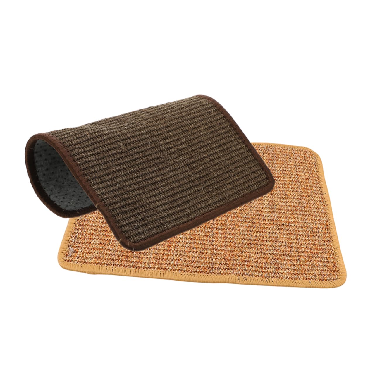 2piezas Rascador De Suelo para Gatos Tapete Rascador Divertido Protector De Muebles