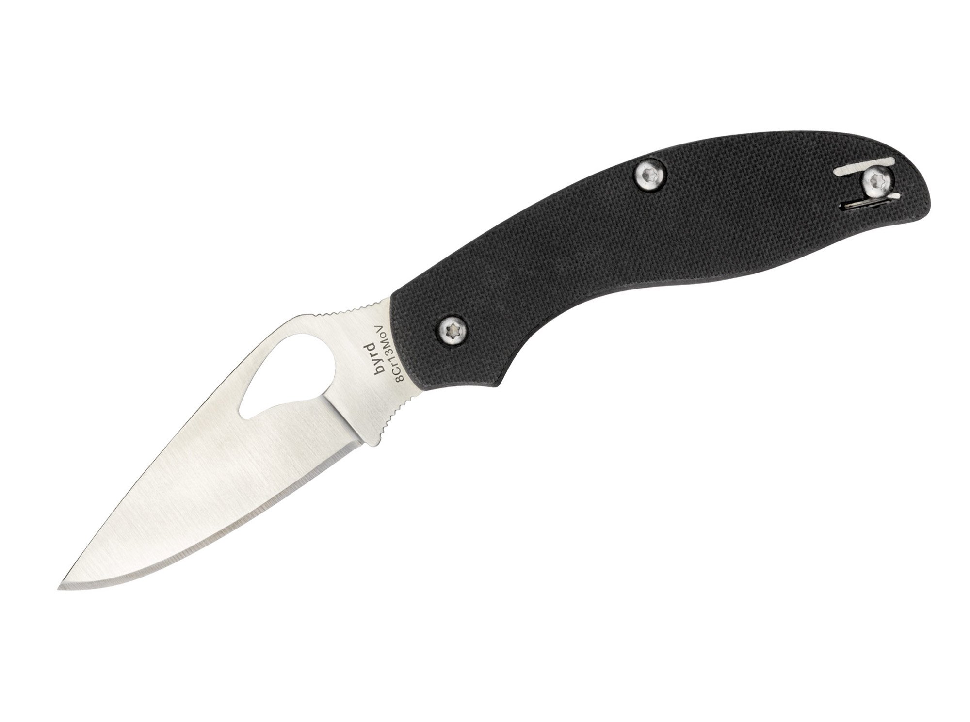 Spyderco Taschenmesser Byrd Tern, schwarz, BY23GP Byrd Tern