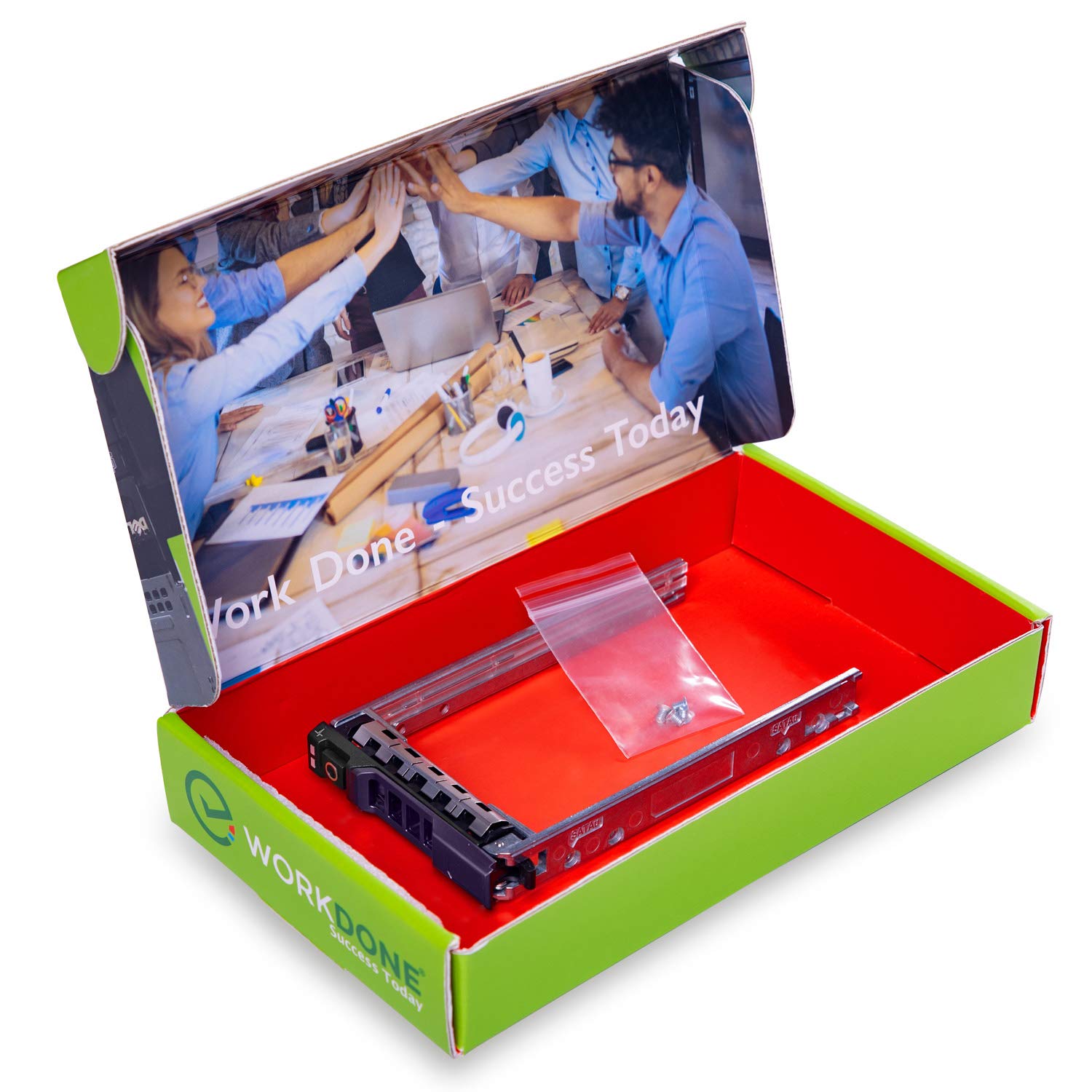 2 Vassoio Caddy HDD 2.5" Per Server Dell PowerEdge - WORKDONE, Hot Plug, Con Viti Ed Etichette - Foto 10