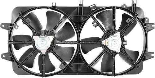 Miniatura 6 de DNA MOTORING Conjunto de ventilador de radiador de estilo de fábrica compatible con 00-02 Mazda 626 2.0L con Air Cond, OEM-RF-0793