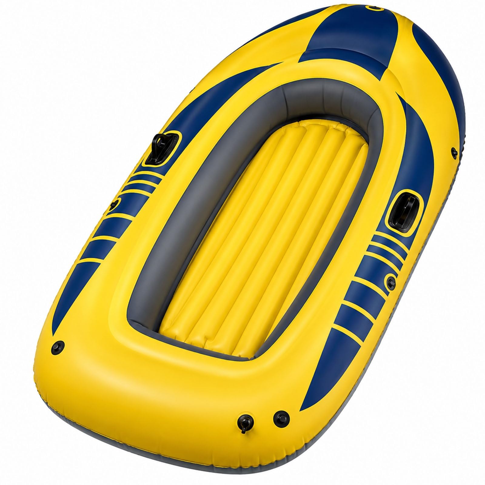 Kayak Inflable para Exterior, Canoa De PVC Duradera, con 3 Cámaras De Aire