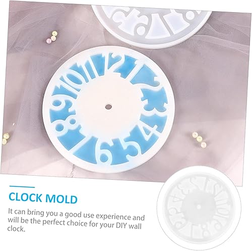 Miniatura 4 de TEHAUX Molde de reloj digital para reloj de resina epoxi, moldes de silicona para joyería de resina epoxi, moldes de fundición de joyería de resina