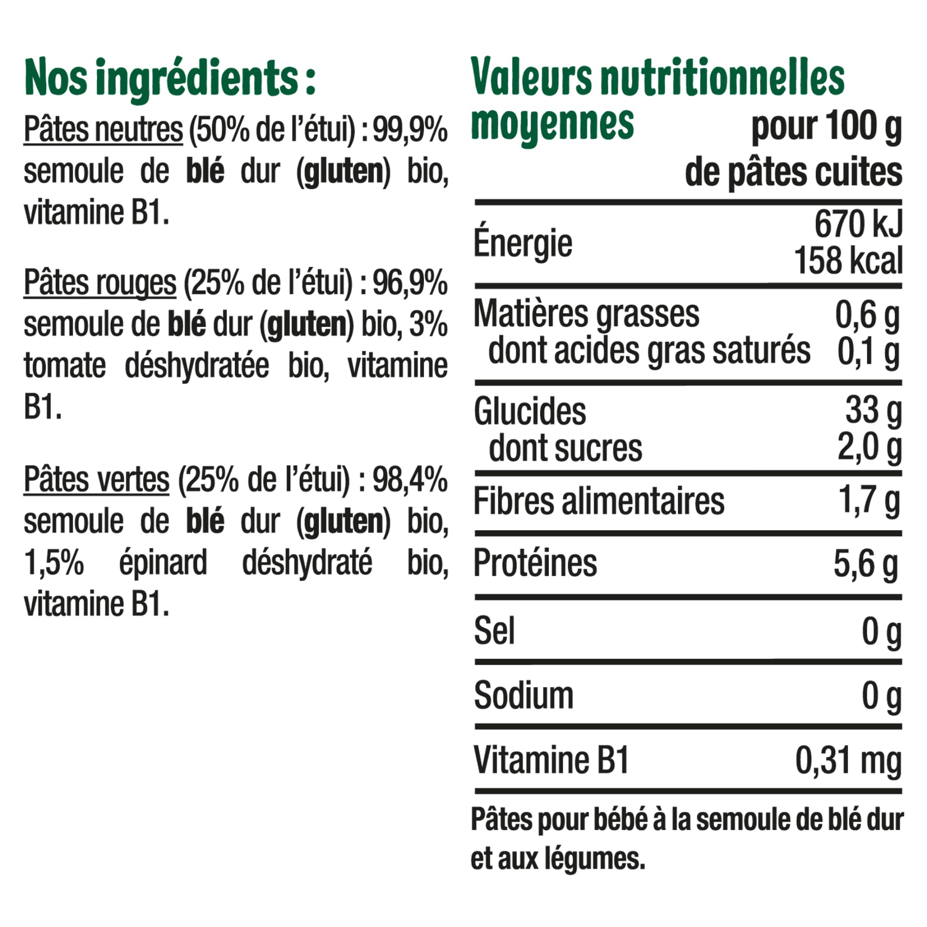 GOOD GOÛT - Petites Pâtes Étoiles Tricolores - Dès 8 Mois - Fondantes - Fabriquées En Italie - Cuisson 11 Min - 250g - 3
