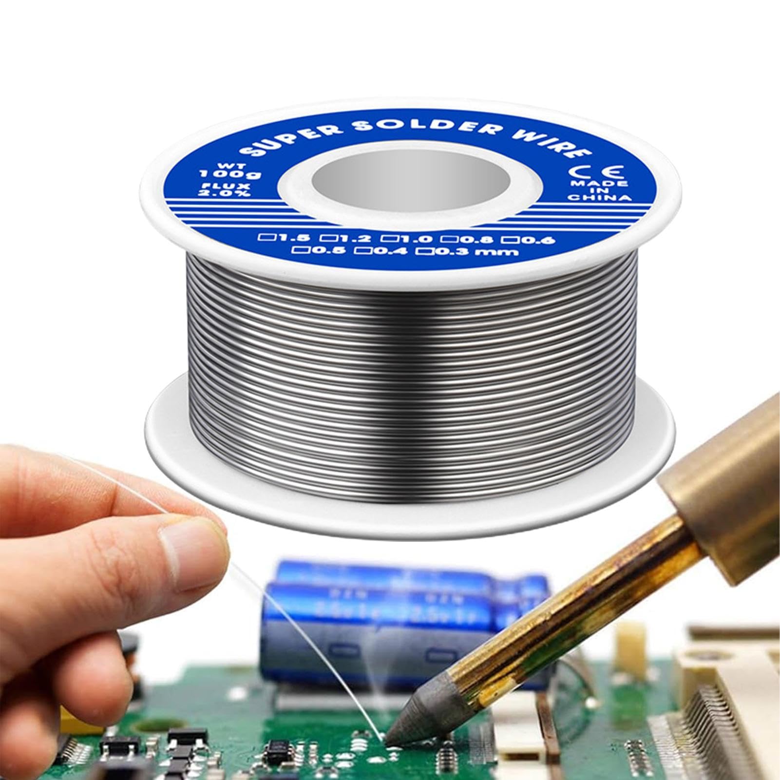 MECHANIC WZ Series 200g Mild Rosin Core Solder Wire 183℃ Melting Point Sn63 Pb37 Soldering Tin Wire For Bga Pcb Board Repair