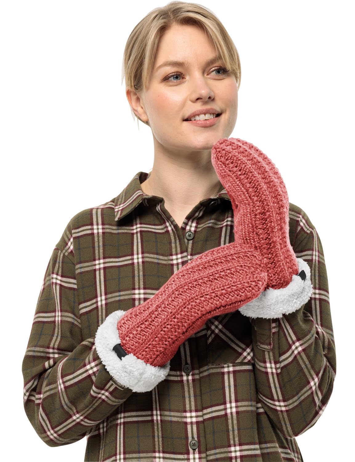 Jack Wolfskin Women's Highloft Knit Mitten W Gloves