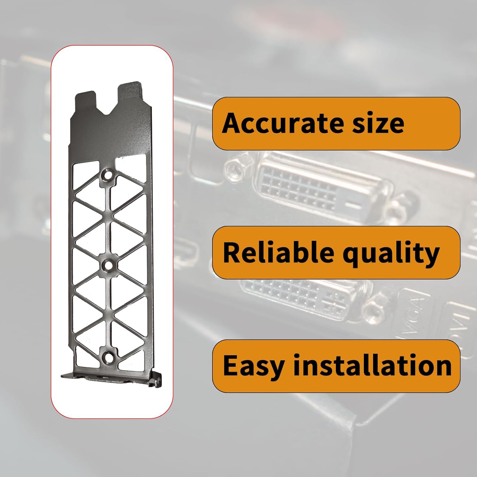Amazon.com: Lzcdelyxiao Generic Full Height Bracket Compatible