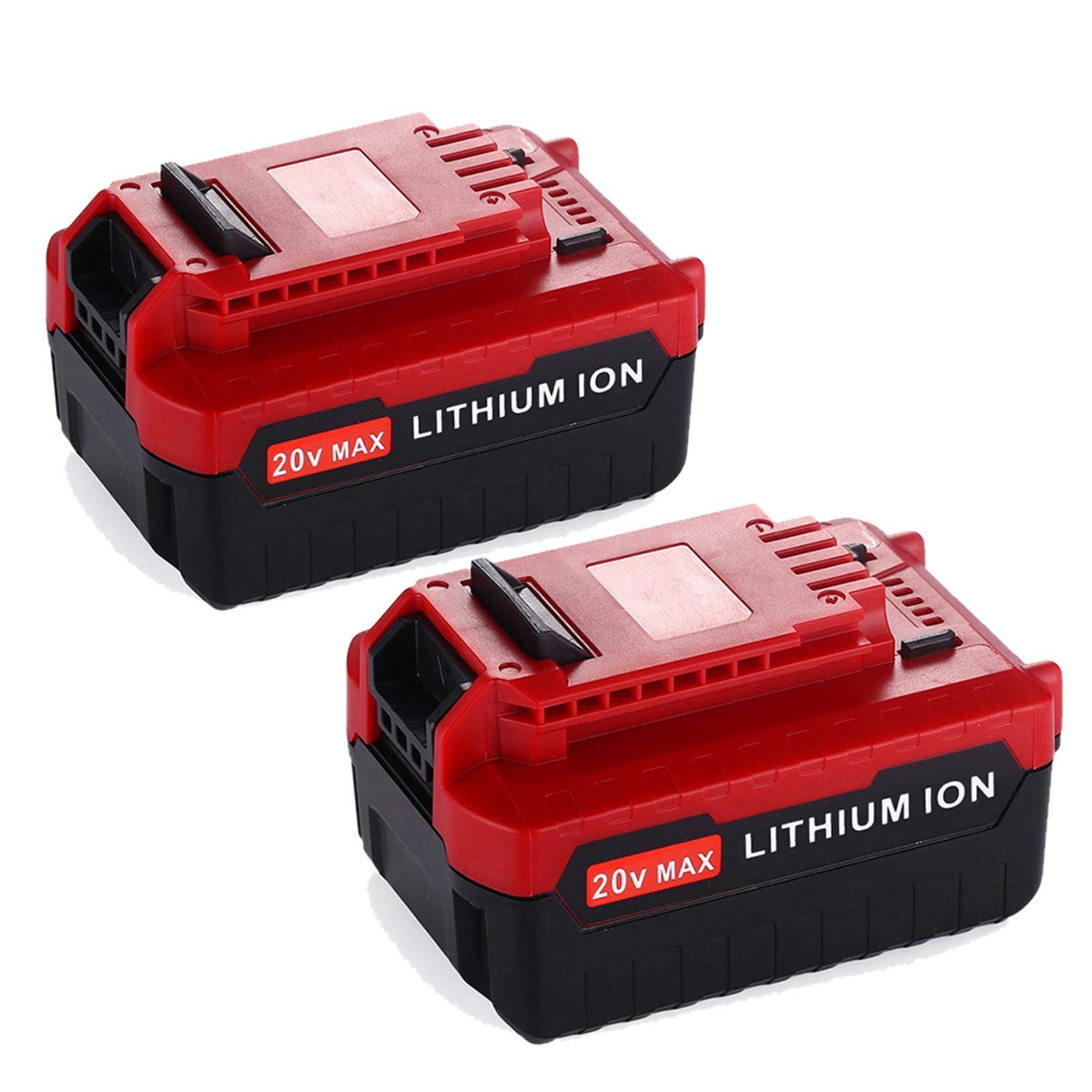 2Pack 20V 6.0Ah MAX Battery for Porter Cable 20V Lithium Battery Replacement PCC685L PCC685LP PCC682L PCC681L PCC680L PCC680LP PCC640 PCC600