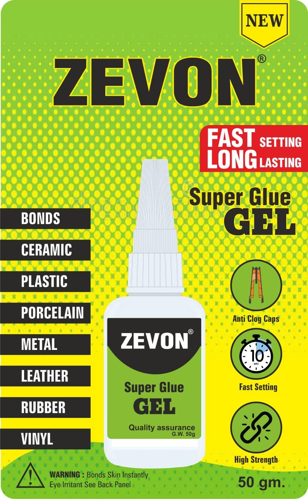 ZEVON Universal Super Strong Instant Glue,Quick Dry Welding, High Strength Oily Glue, Waterproof Quickly Repair Glue Applied to Plastic,Wood,Metal, Glass,Shoes (50g.) (B0CSJXSRWX) Amazon Price History, Amazon Price Tracker