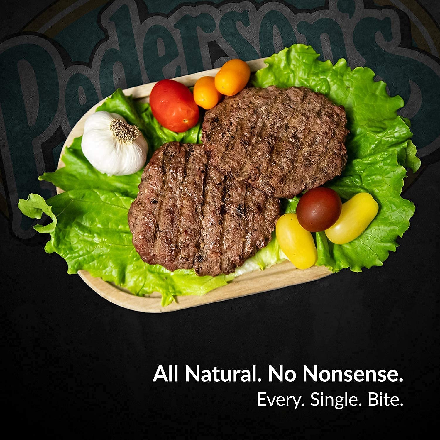 Pederson's Farms, Organic 100% Grass Fed Ground Beef, Whole30 (3 Pack, Use/Freeze) 1lb ea - 85% Lean 15% Fat, Made in the USA