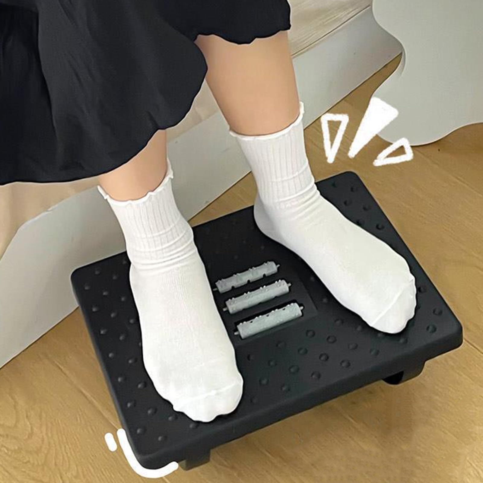 Poggiapiedi Per Scrivania Poggiapiedi A Dondolo Sotto La Scrivania Poggiapiedi Ergonomico 755499