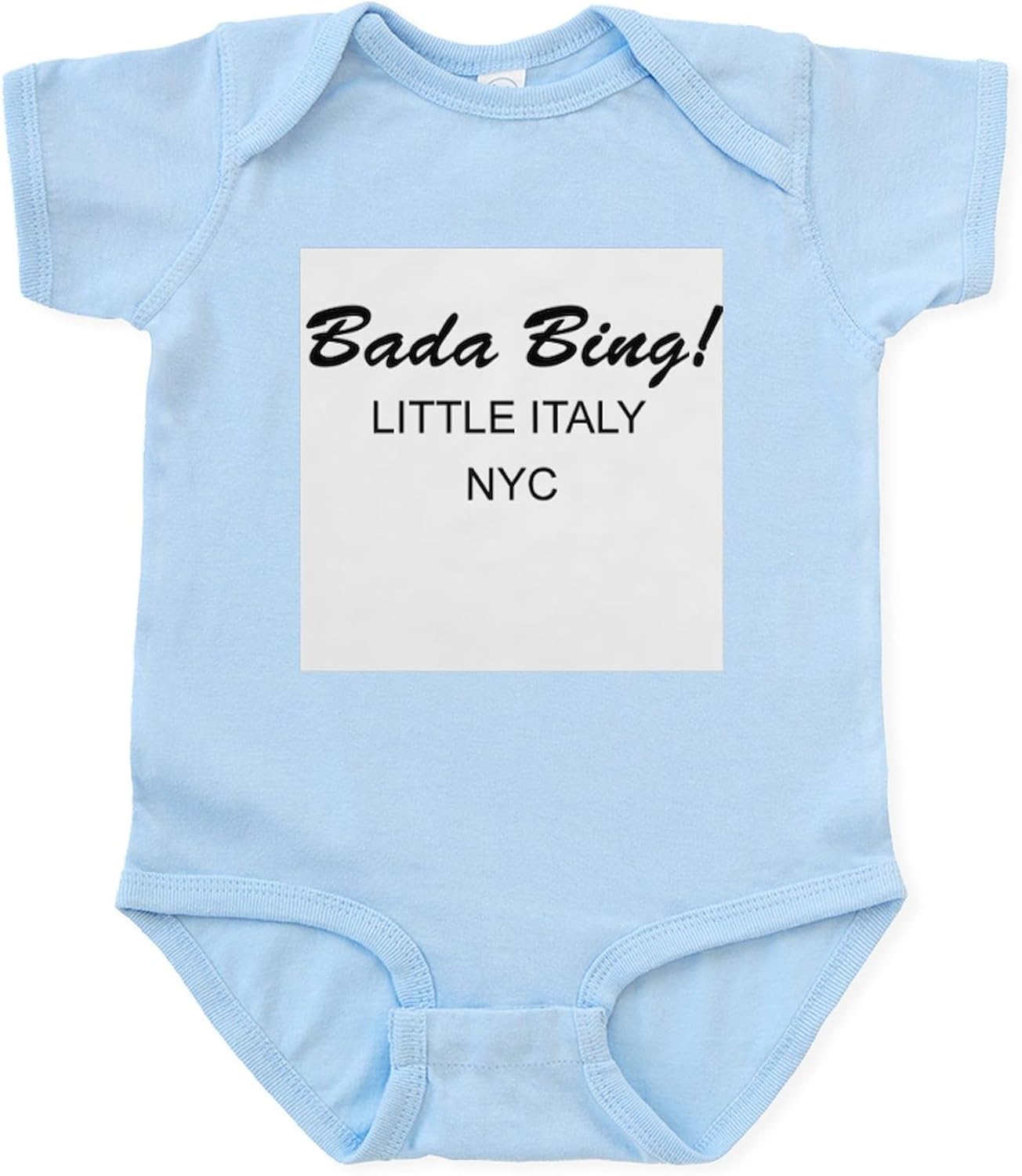 CafePress Bada Bing! Infant Creeper Cute Infant Bodysuit Baby Romper