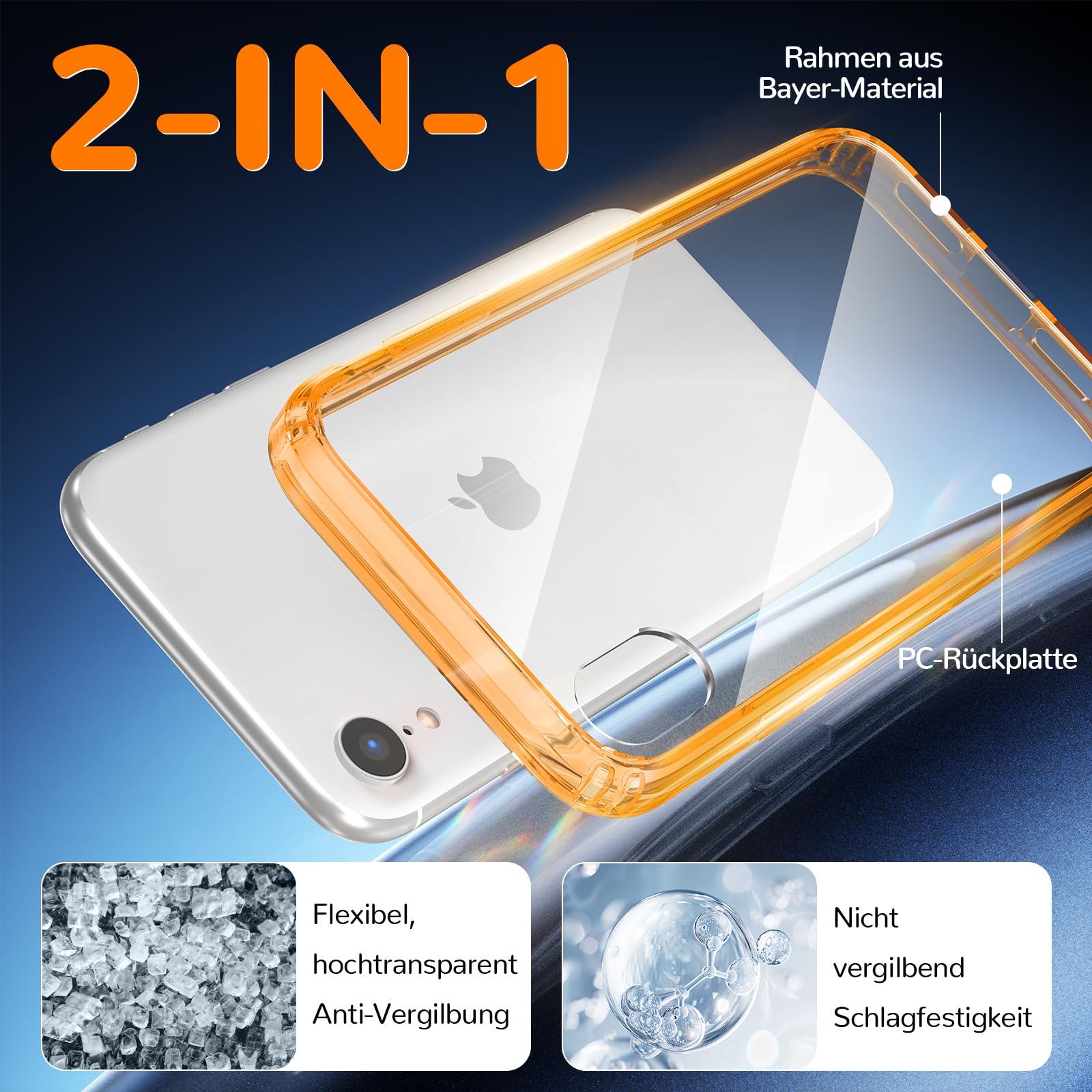 Clear Case for iPhone 15, Ultra Thin, Shockproof TPU Cover, Anti-Yellowing, Crystal Clear, Phone Case for Apple iPhone 15 - Clear — view 607