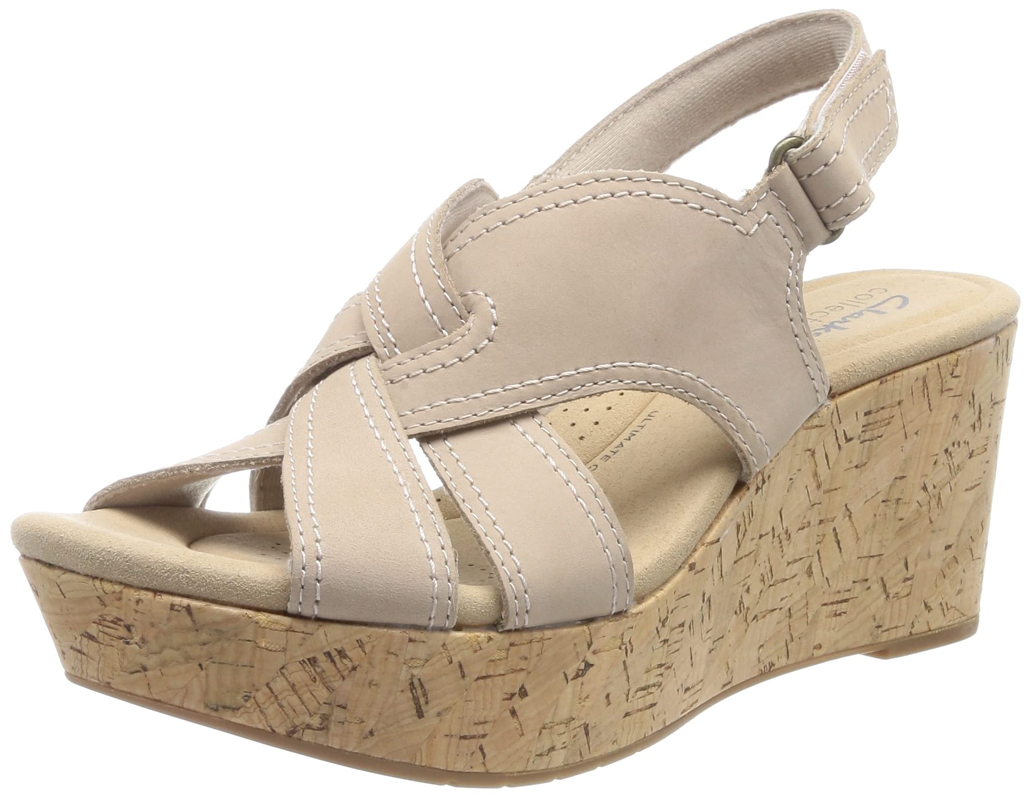 Clarks Rose Erin, Sandalia Mujer, AD Template Size