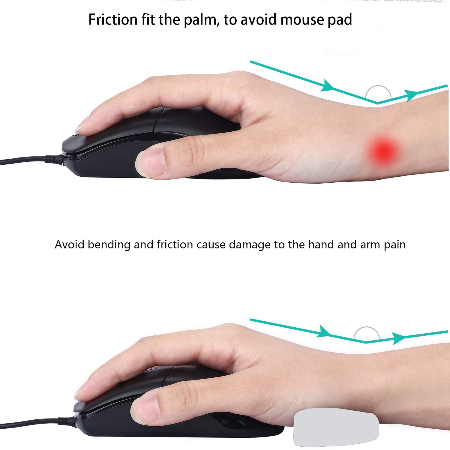 Repose-poignet Ergonomique Pour Réduire La Fatigue Pour Les Professionnels Et Les étudiants, Pour De Longues Heures D'utilisation D'ordinateur, Coussin De Poignet Antidérapant Pour Les Utilisateurs De