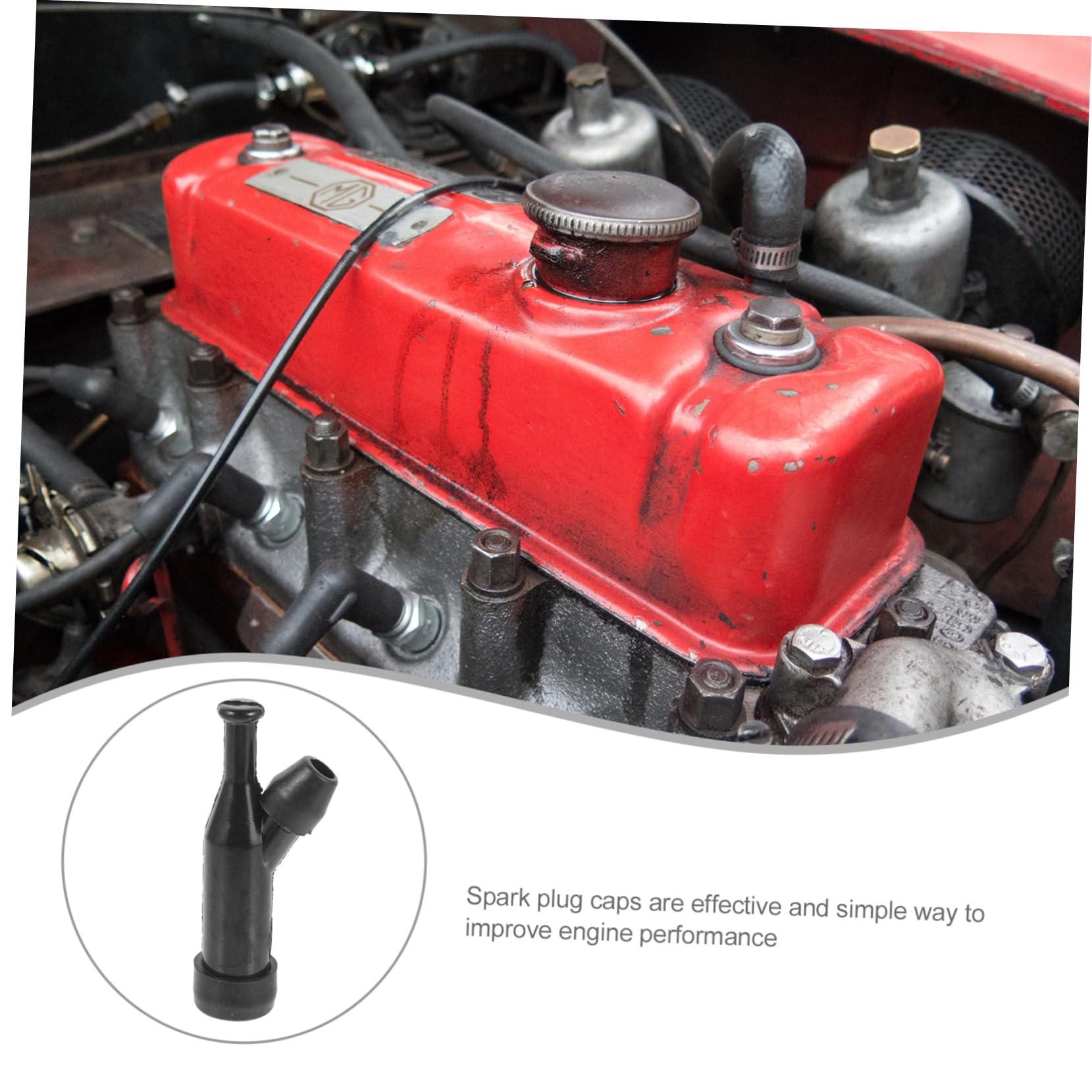 5 Pcs Capuchon De Bougie D'allumage Bougies Pour Tondeuse À