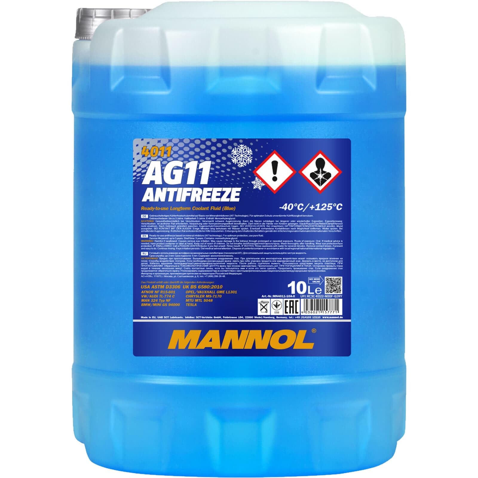 SCT Mannol 2x MN4011-10 Frostschutz (10 L)