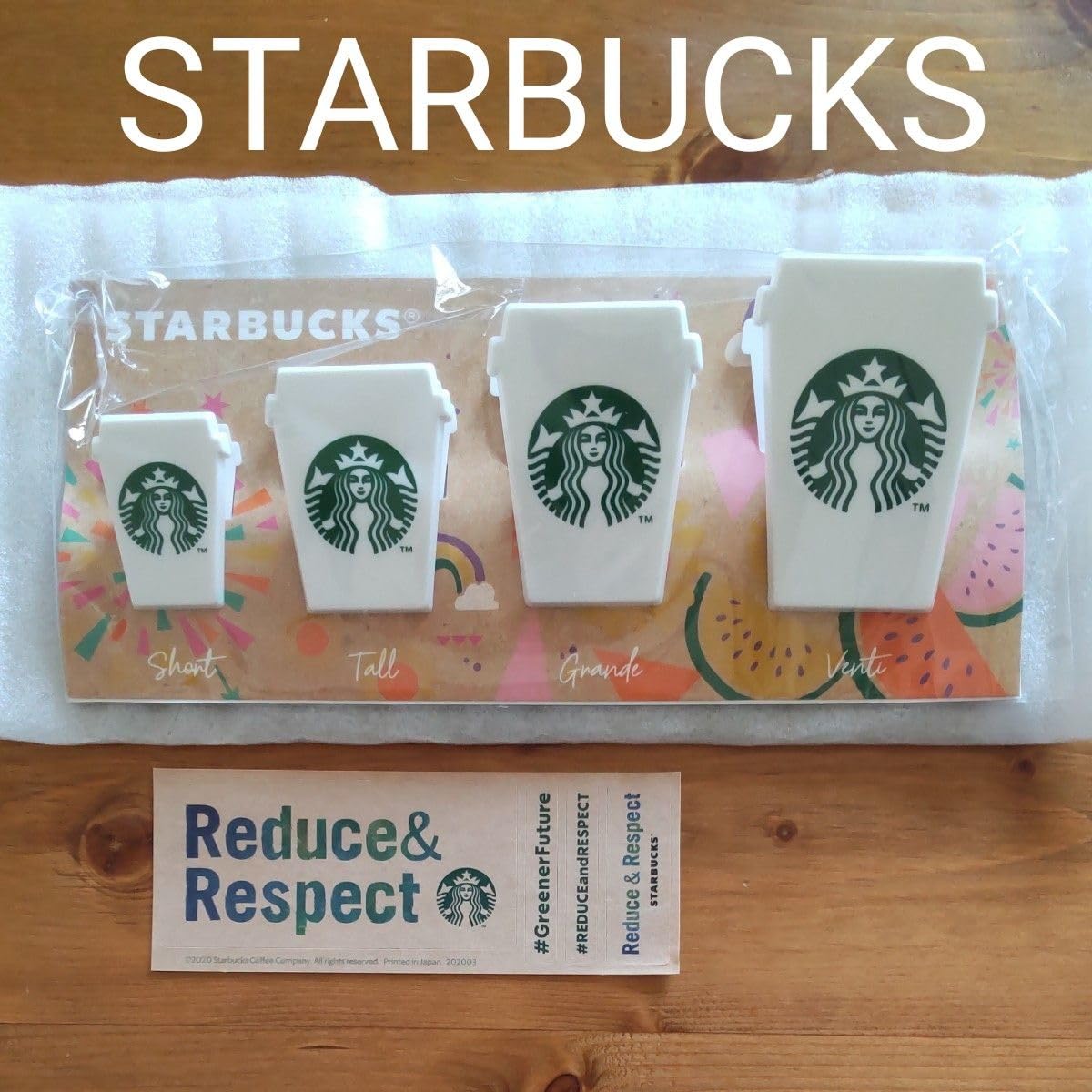 Amazon.co.jp: スターバックス クリップ セット Cup スタバ