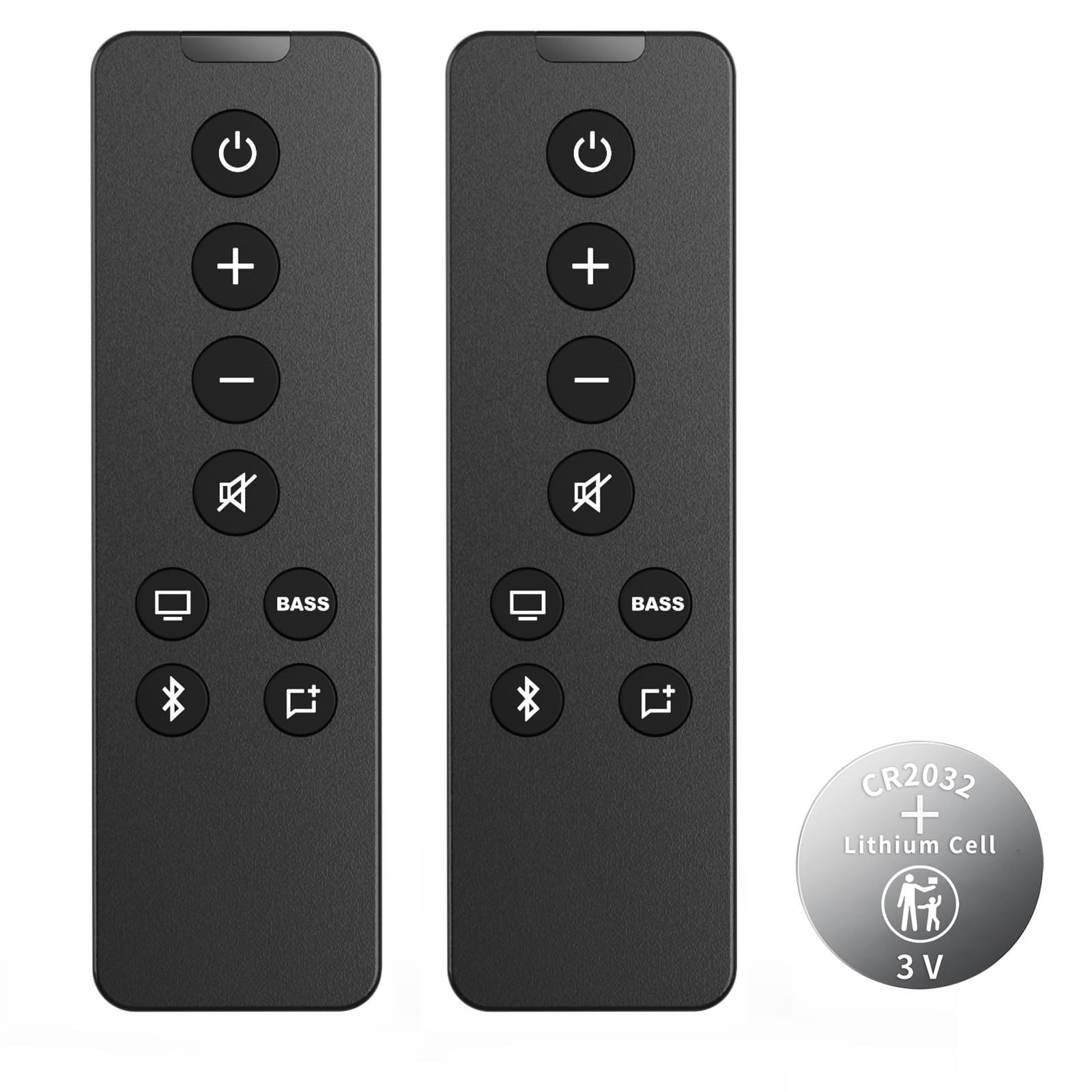 Amazon.co.jp: Bose Solo 5 10 15 サウンドバー用交換用リモコン 2個