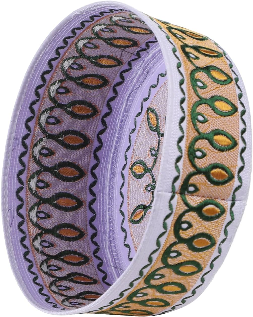 Boys Embroidered Kufi Muslim Prayer Hat Islam Skull Beanie Arabic Prayer Headwear Kofia Topi Taqiyah Hat 3-8Y image 3