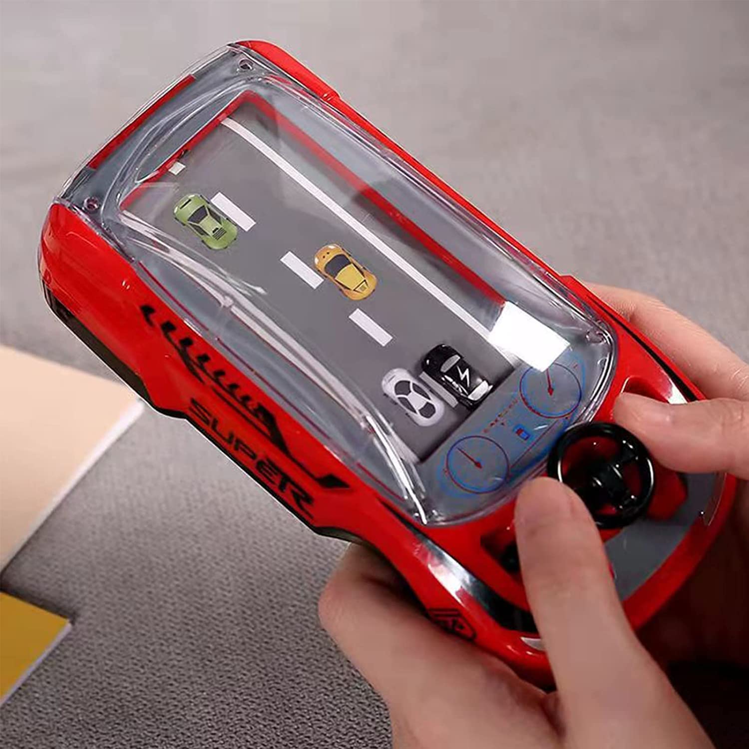 FIRDUS Toys Hand-Held Portable Car Game Adventures Game Machine Speed, Childrens Toy Manual Puzzle Simulation Racing Machine Steering Wheel for Kids. (B0BZQ3L7DN) Amazon Price History, Amazon Price Tracker