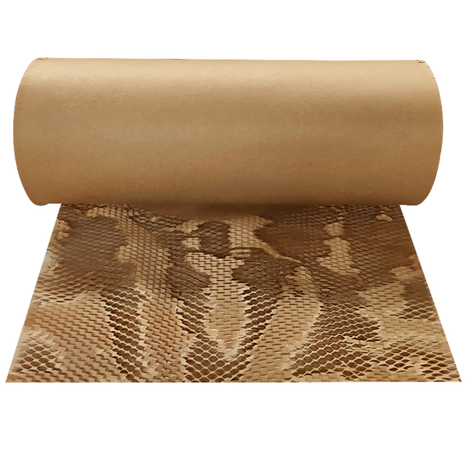 Rotolo di carta da imballaggio Marrone，prodotti ecologici carta kraft rotolo Per la Protezione di Porcellana e oggetti fragili durante il Trasloco (38cm*50m)