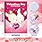 BenLouis 24 Pcs Valentines Day Mini Coloring Books Kids Valentine School Party Favors Small Activity Books Bulk for Kids Valentine\'s Day Goodie Bags Stuffers Return Gifts Classroom Travel