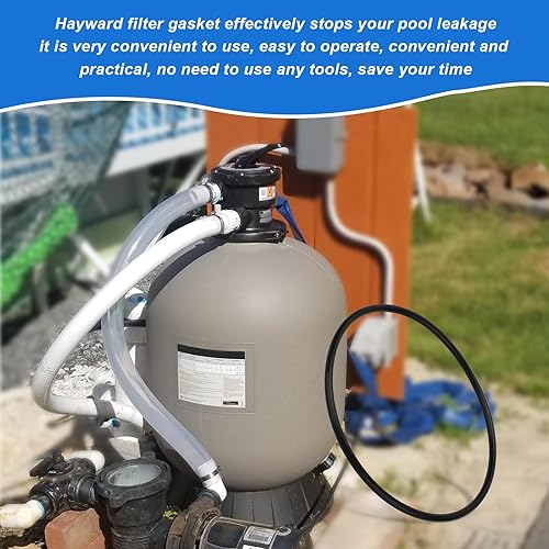Miniatura 6 de SPX0714L Reemplazo para válvulas multipuerto Hayward y sistemas de filtro de arena Junta tórica, para modelos de válvula Hayward Vari-Flo XL SP0714T