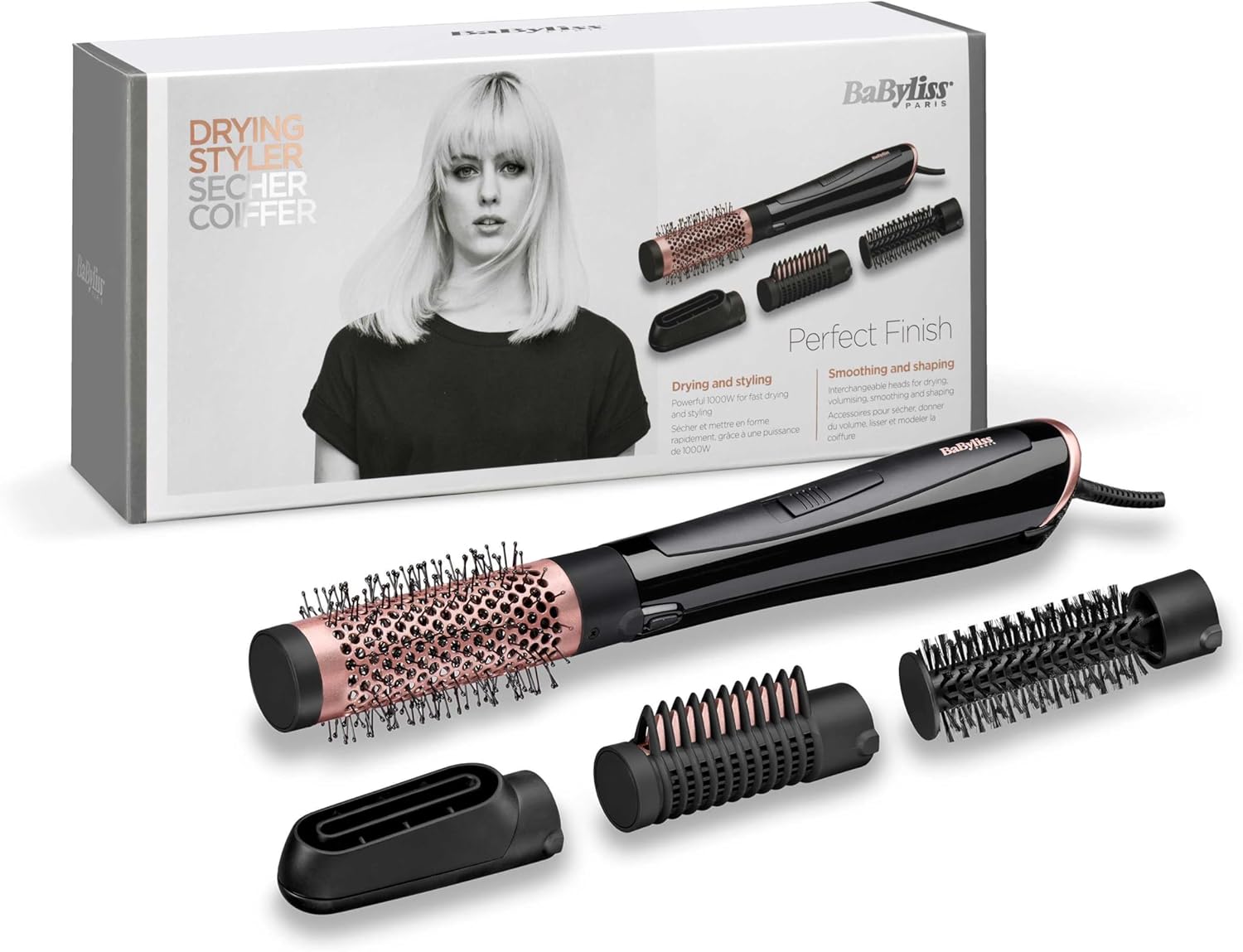 Cepillo de aire caliente BaByliss Perfect Finish AS126E por 27€ ¡¡55% de descuento!!