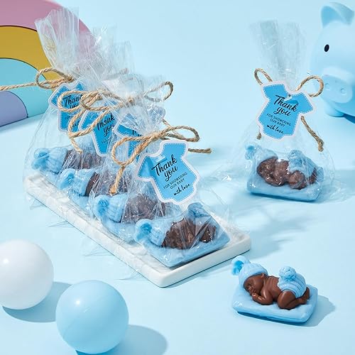 Miniatura 10 de Paquete de 24 jabones de baby shower, regalos de baby shower, regalos hechos a mano para dormir, jabón perfumado para baby shower, regalos de jabón