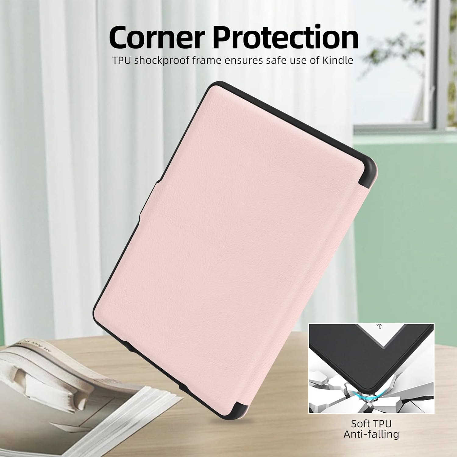 MOROCK Case for 6" Kindle Paperwhite 5th/6th/7th Generation 2012-2017 Released(M... 7 71g7LPb96DL. AC SL1500