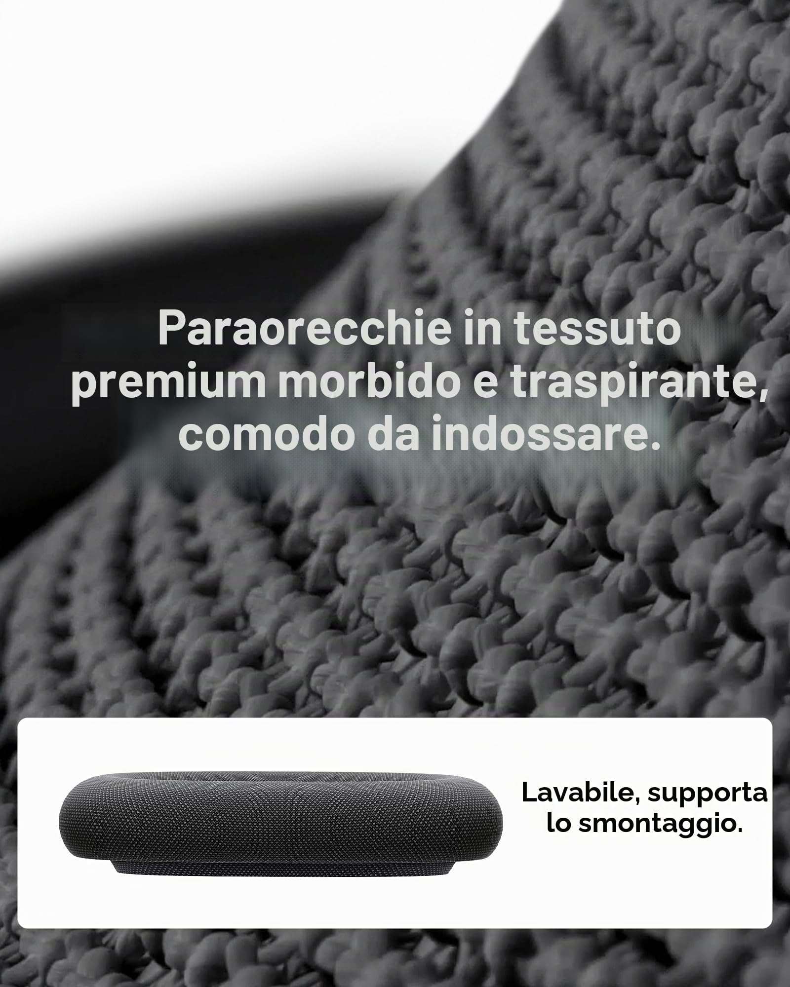 Picun F8 Pro Hybrid ANC Bluetooth Cuffie Over-Ear, tempo di riproduzione 140H, tracking, diverse modalità di cancellazione del rumore, suono regolabile tramite app, USB-C, senza fili per viaggi e