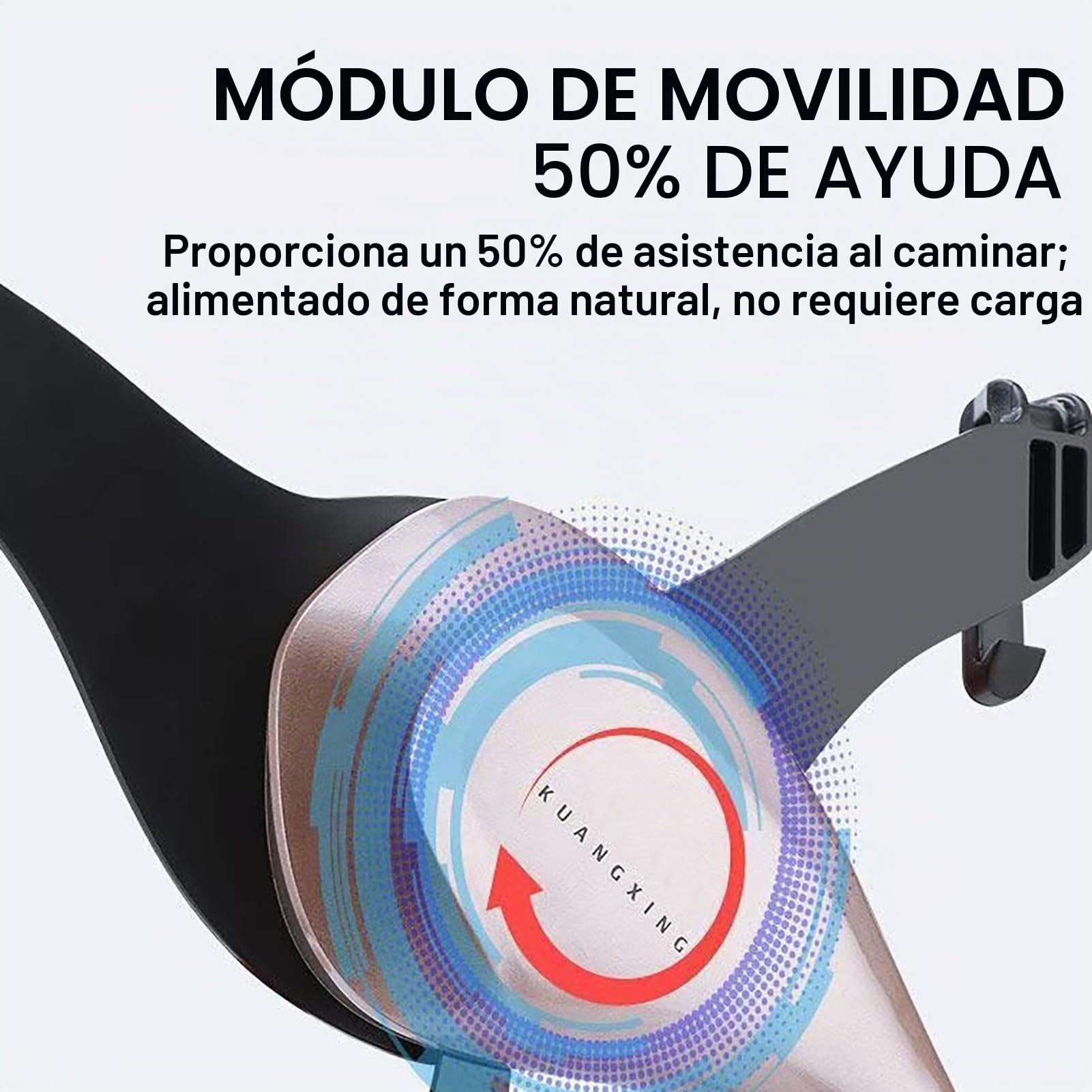 Exoesqueleto Caminar, Andador de rehabilitación con Tres Niveles Ajustables, Asistencia para Caminar hasta el 50%, fácil de Usar, para Personas Mayores y discapacitadas Left+Right