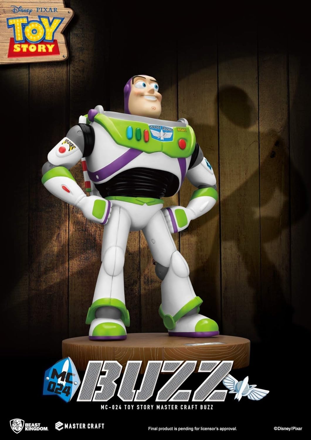 Amazon.com: Beast Kingdom Toy Story: Buzz Lightyear MC-024 Master