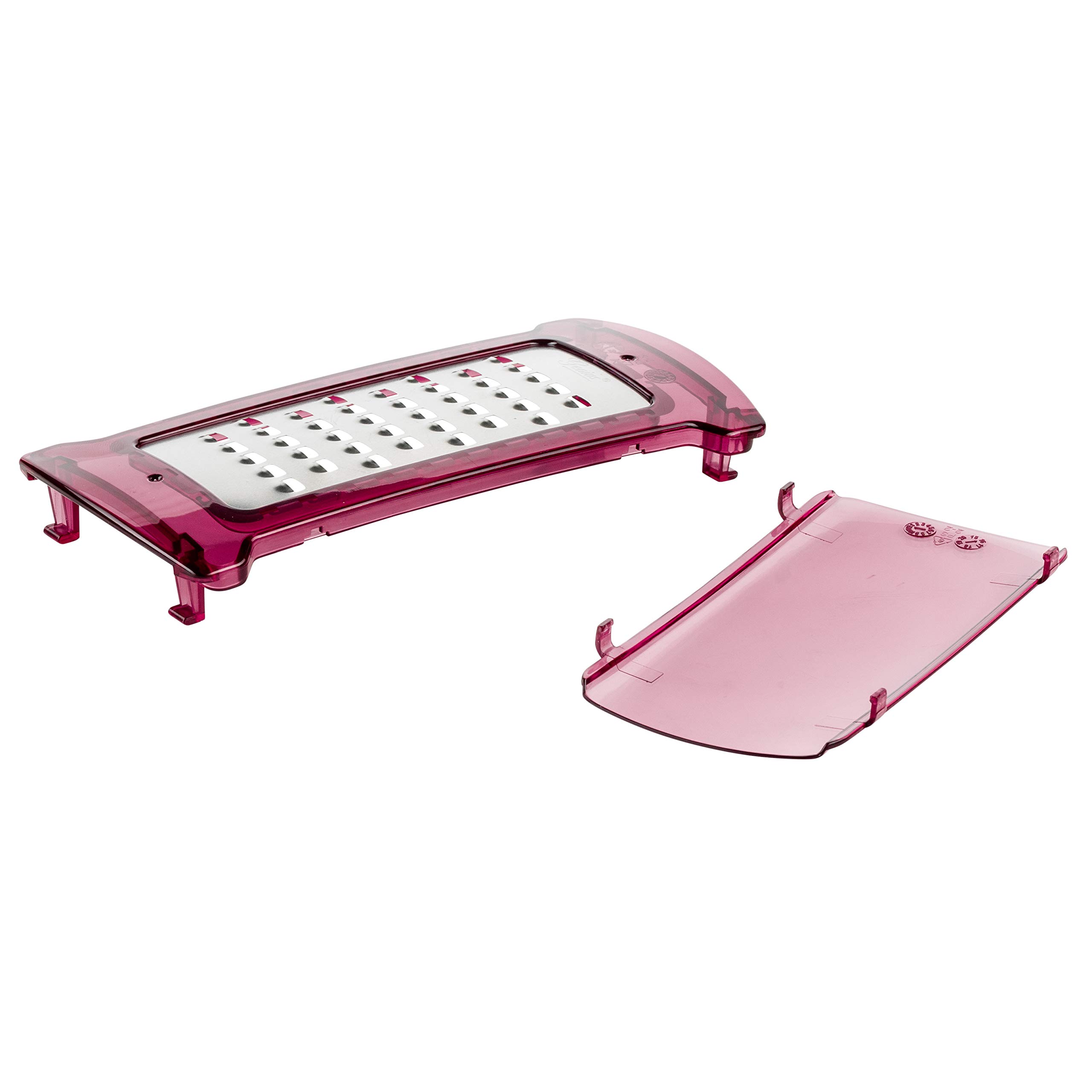 Genius Nicer Dicer Plus | Mandoline 18 en 1 Multifunction Professionelle | Trancheuse | couper- / râpé- / éplucher- / cubes- / bâtonnets- / quartier- / manger- / stocker- / légumes | slicer | cuisine