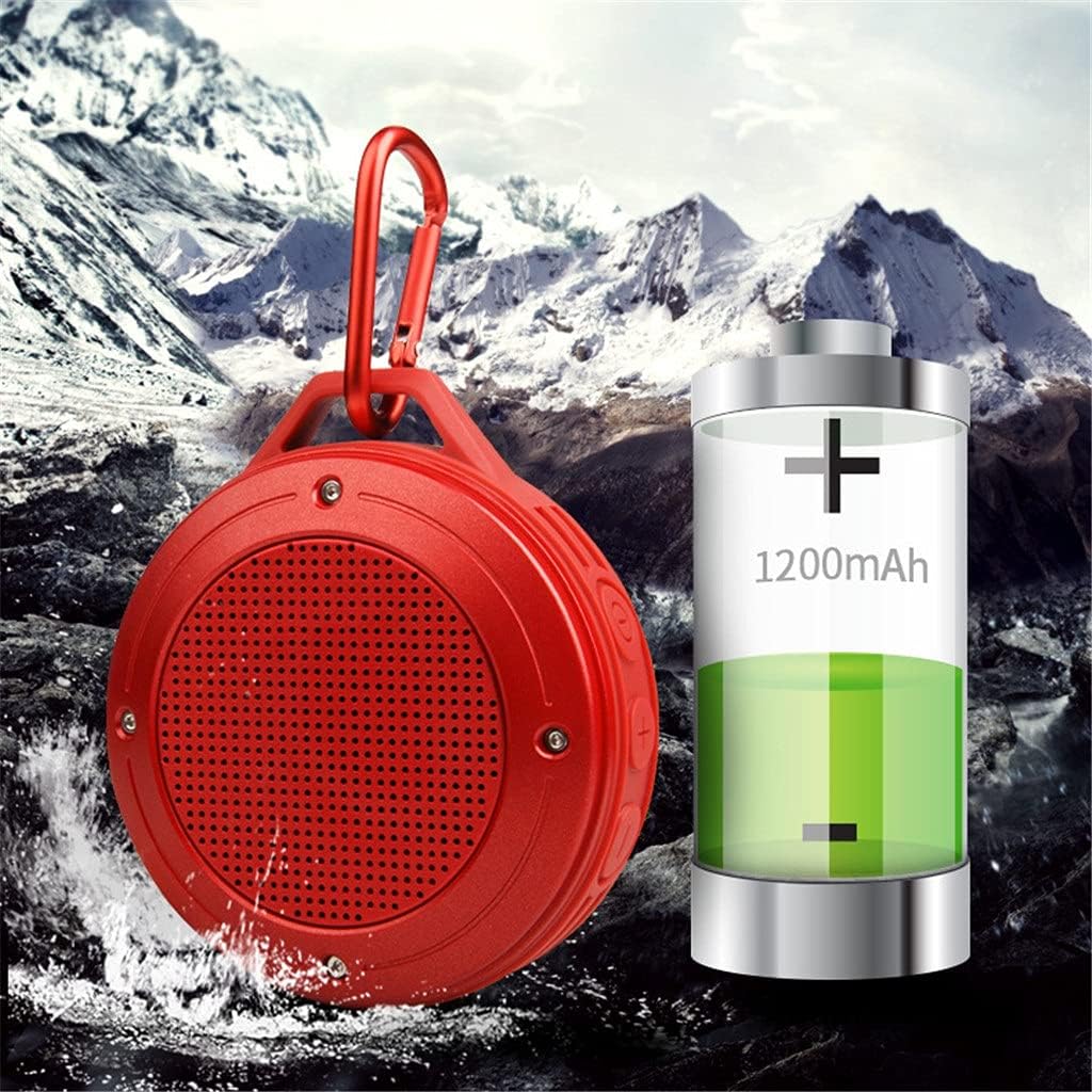 fzzdp speaker small speaker large volume bass portable small speaker car outdoor color gray