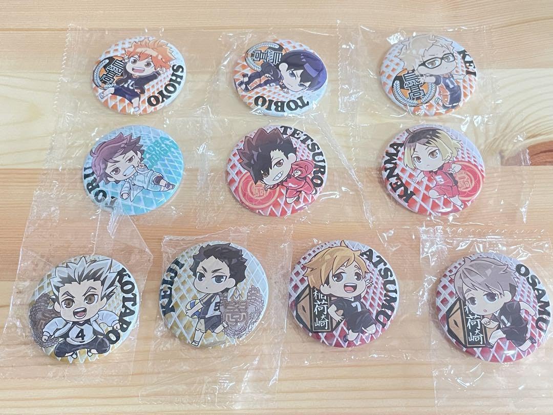 Amazon.co.jp: 全10種 ハイキュー ぴょんコレ 缶バッジ フルコンプ