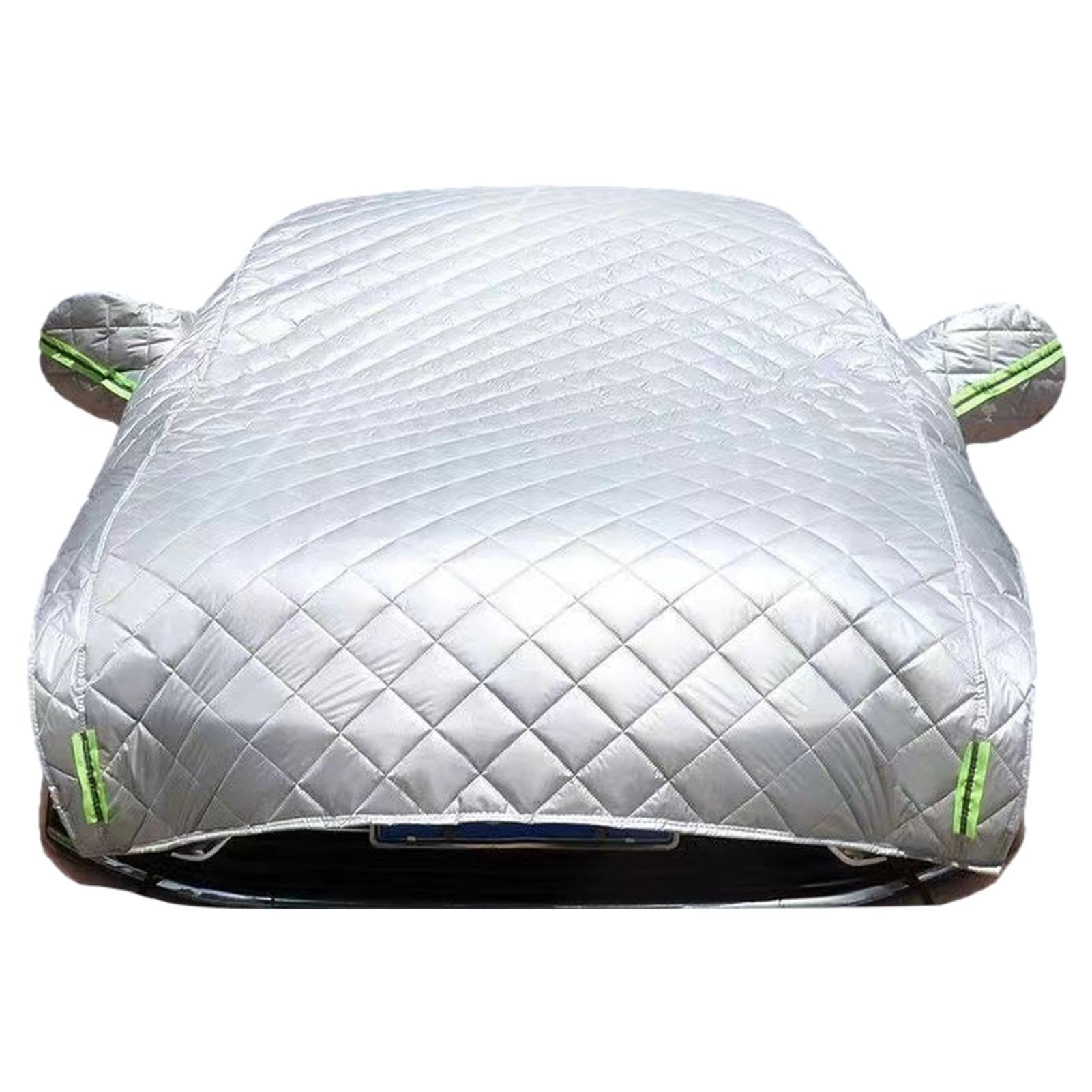 Telo Copriauto Antigrandine, Telo Antigrandine Per Auto, Copri Parabrezza Per Auto, Copertura per Auto Impermeabile Anti UV Anti Ventos Antipolvere per Maggior Parte delle Auto e Suv, 5.1×2.5m